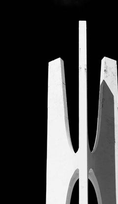 Miami Abstractions, Architectural Landscape black and white photograph