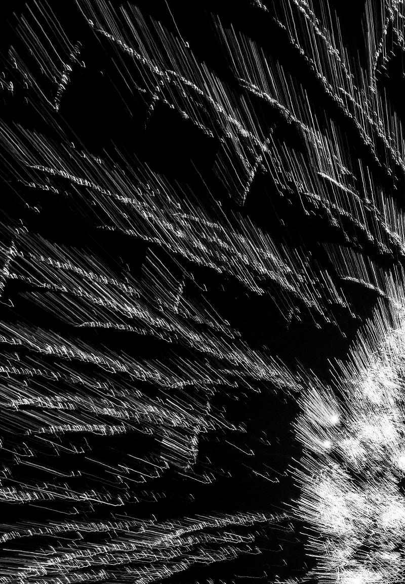 Miami Beach NYE. Black and White Abstract Photography For Sale 2