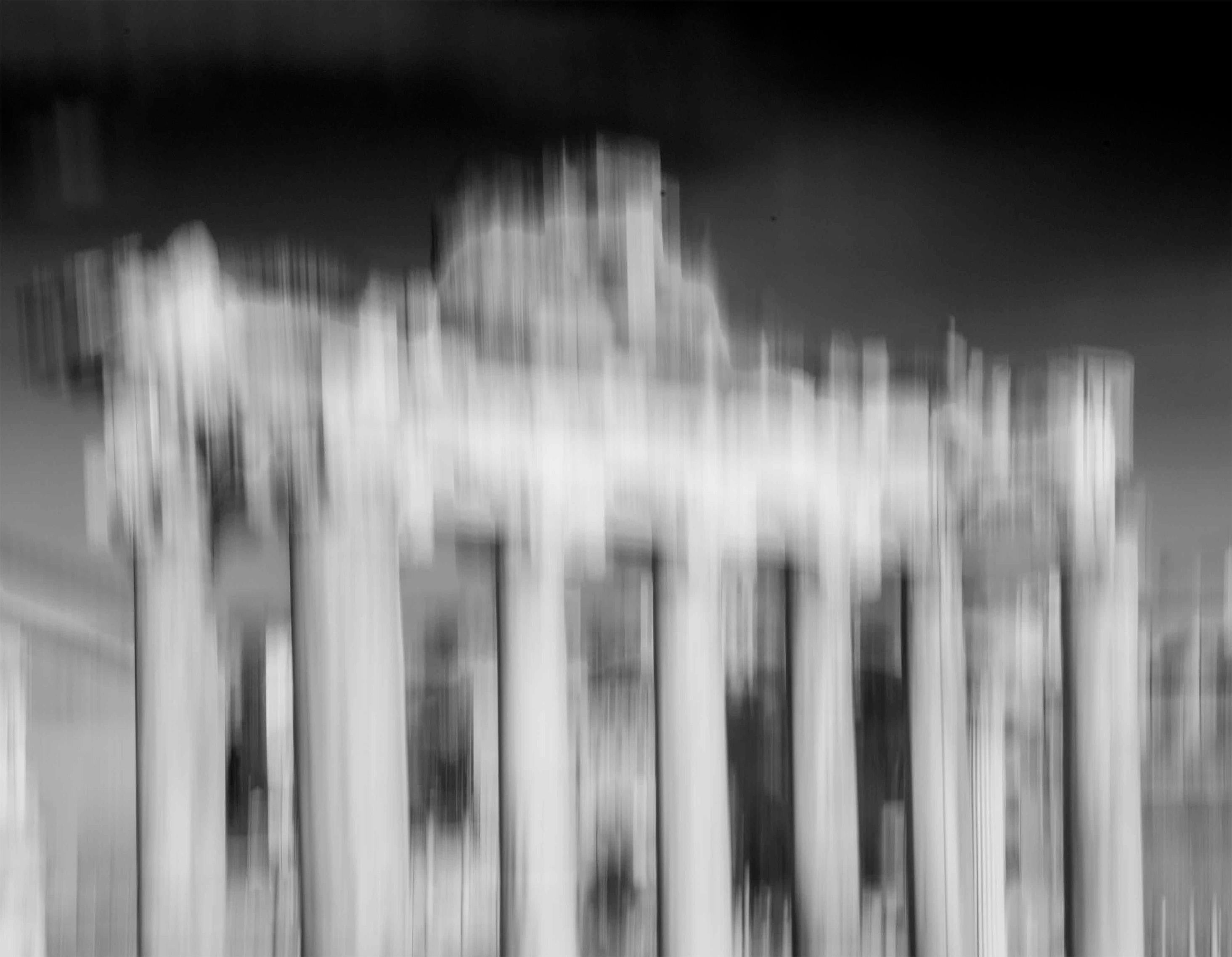 Roma 2020 A 09bn, Black and White Architecture Photograph For Sale 1
