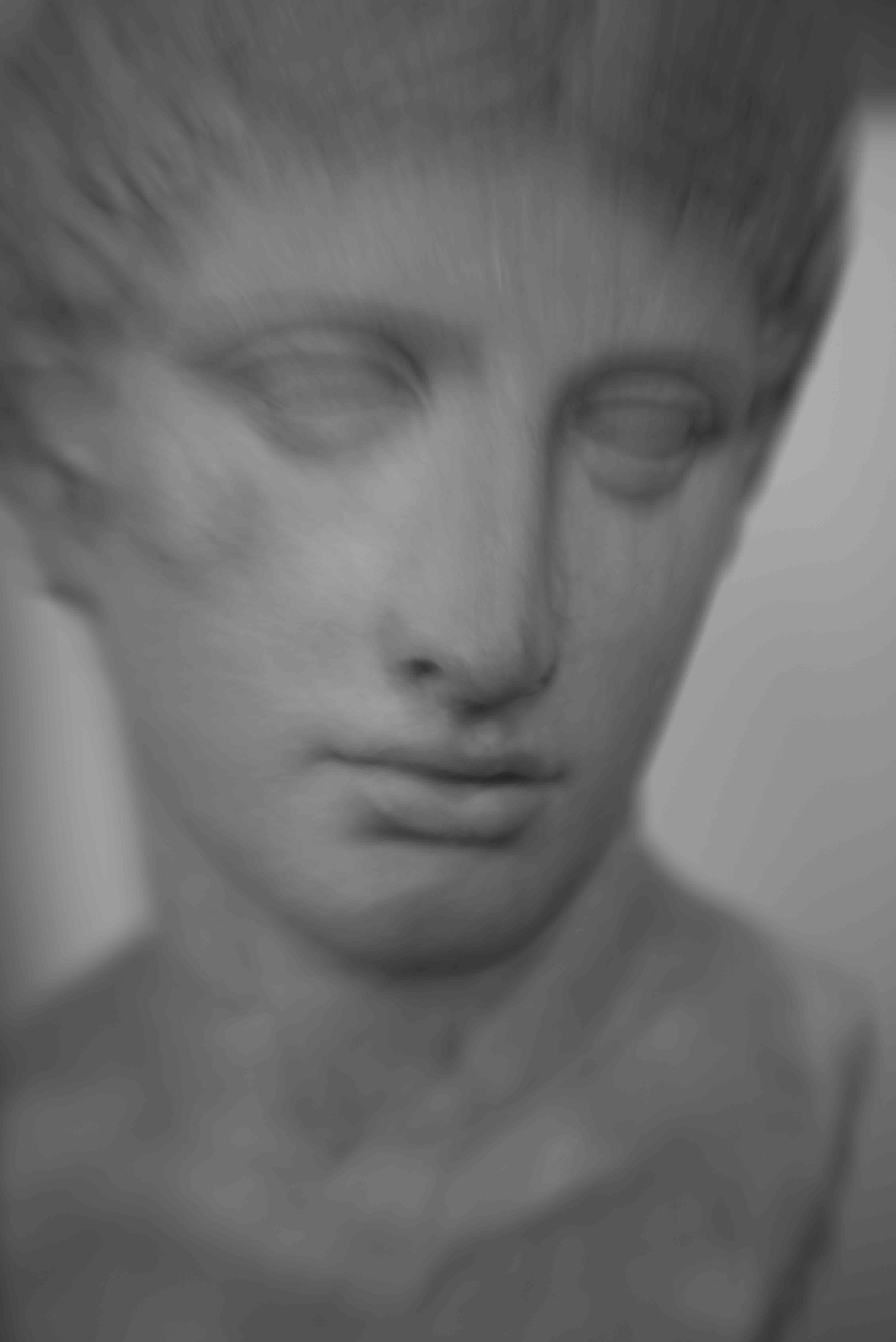 Tête Photographie noir et blanc