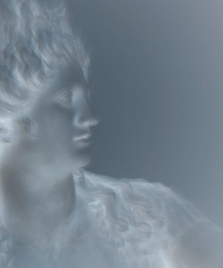 Roman Statue Study 6, Abstract Reversed  color Limited edition Photograph im Angebot 2