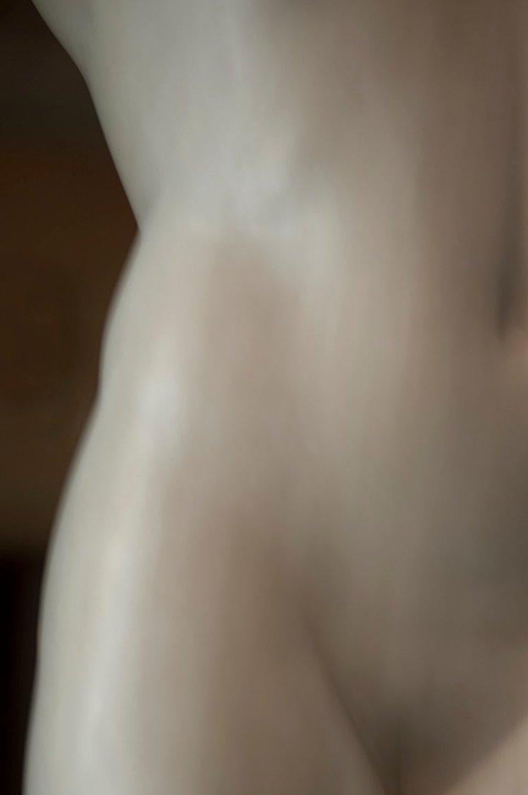 Roman Statue Study 7. Abstract figurative Color Limited edition Photograph - Gray Nude Photograph by Luca Artioli