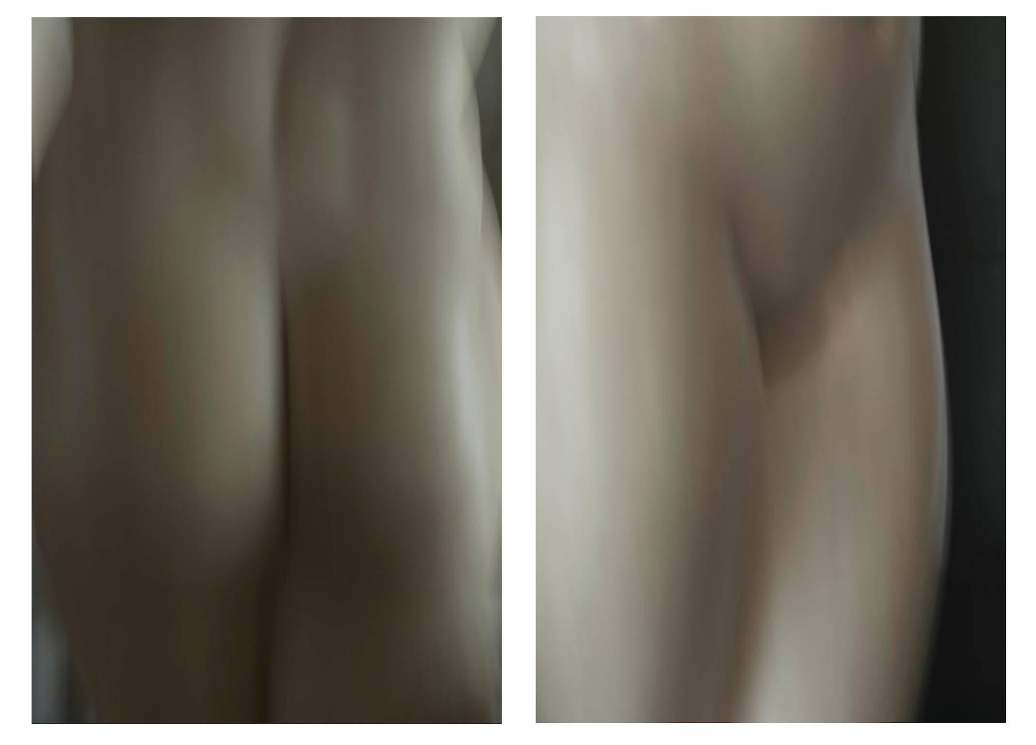 Luca Artioli Color Photograph - Roman Statue, Study II and I, Diptych. Nudes. Limited edition color photograph