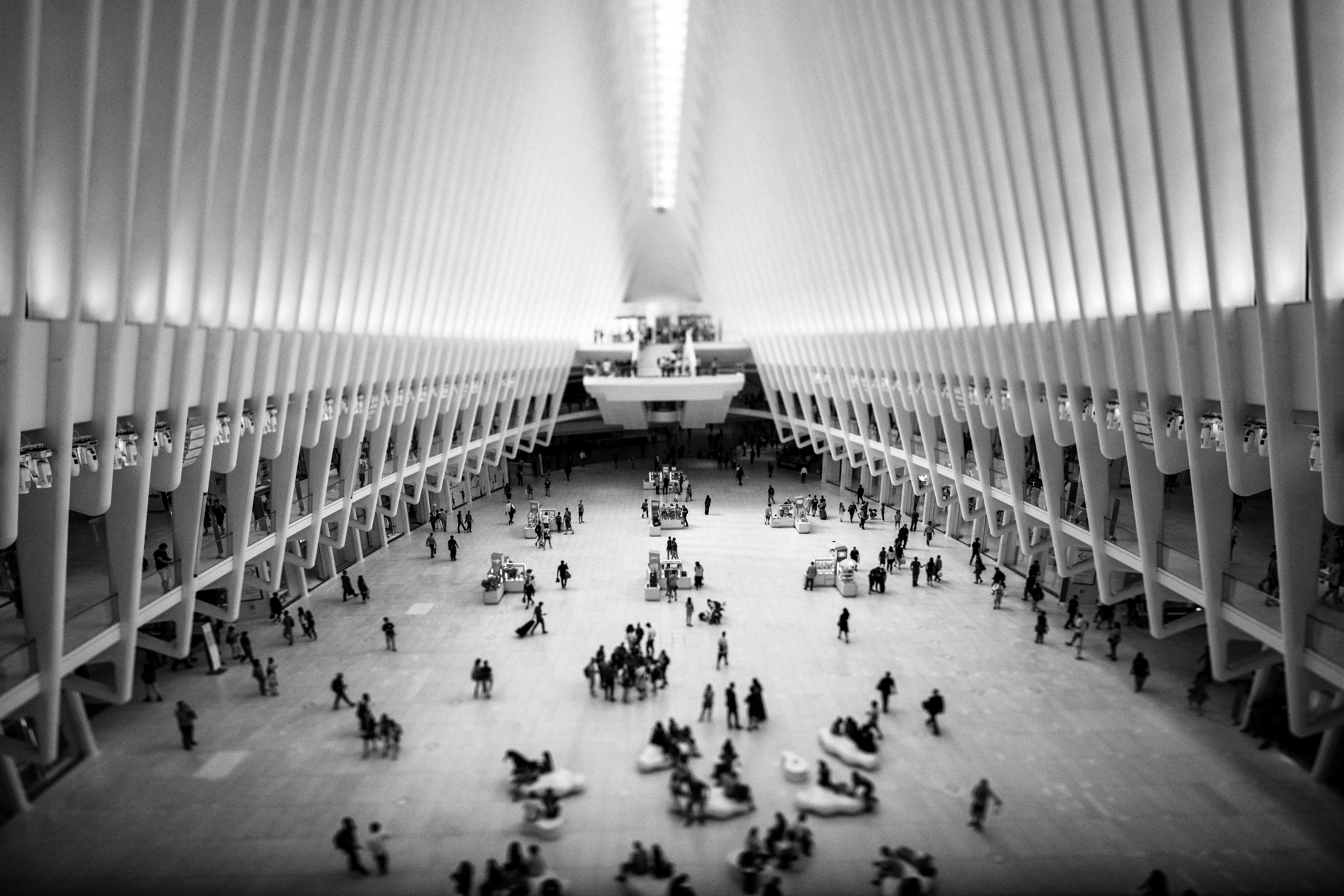 Fotografía contemporánea italiana de Luca Battaglia - Ciudades plegables nº 24