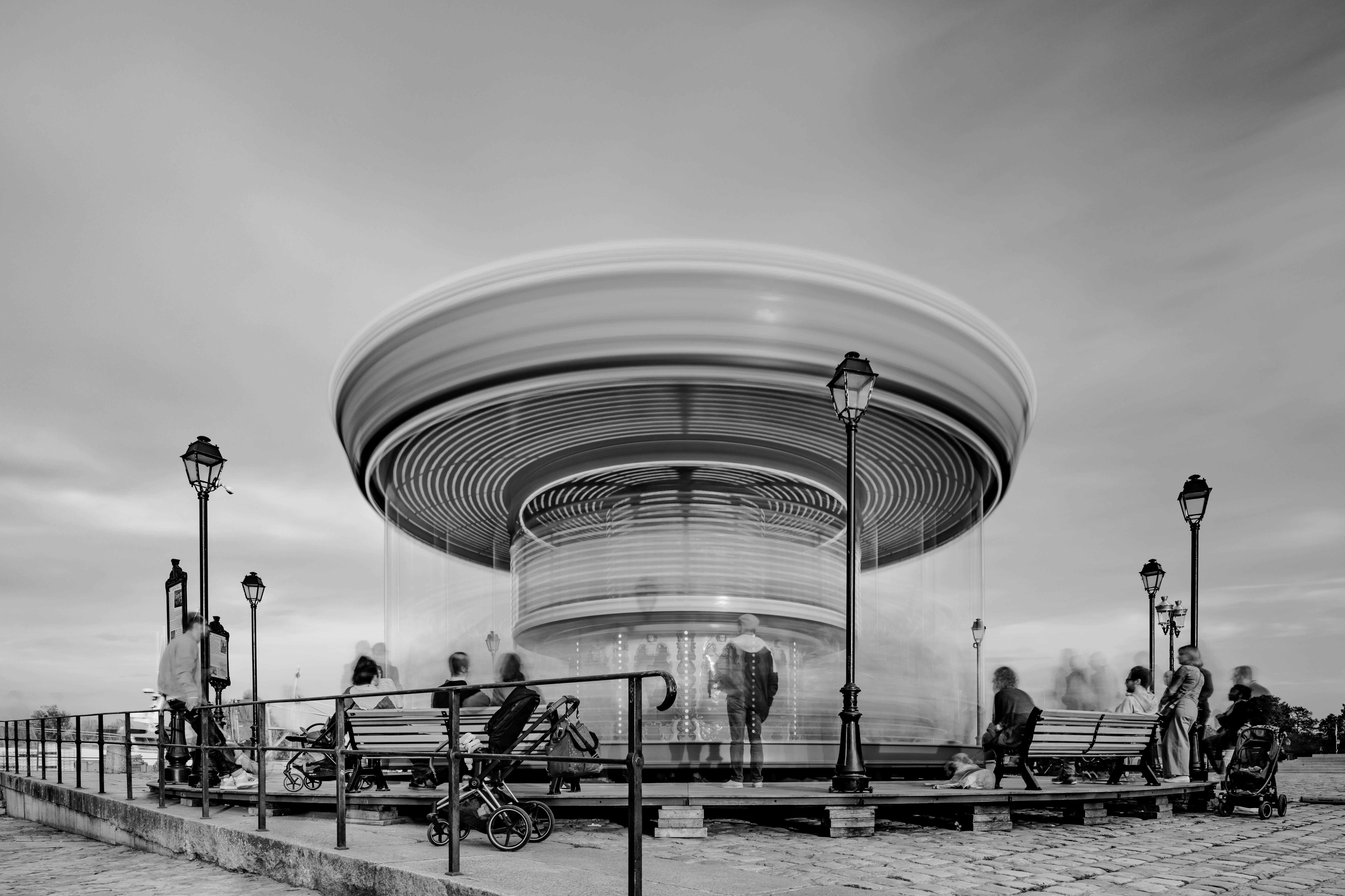 Zeitgenössische italienische Fotografie von Luca Battaglia - Honfleur