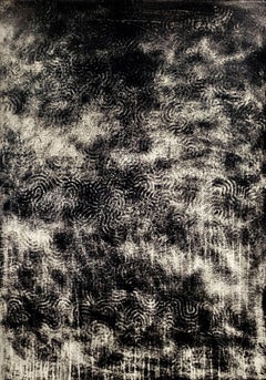 Una larga larga noche, Pintura, Acrílico sobre papel