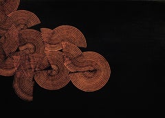 Apokalypsis 2024 27, Gemälde, Acryl auf Papier