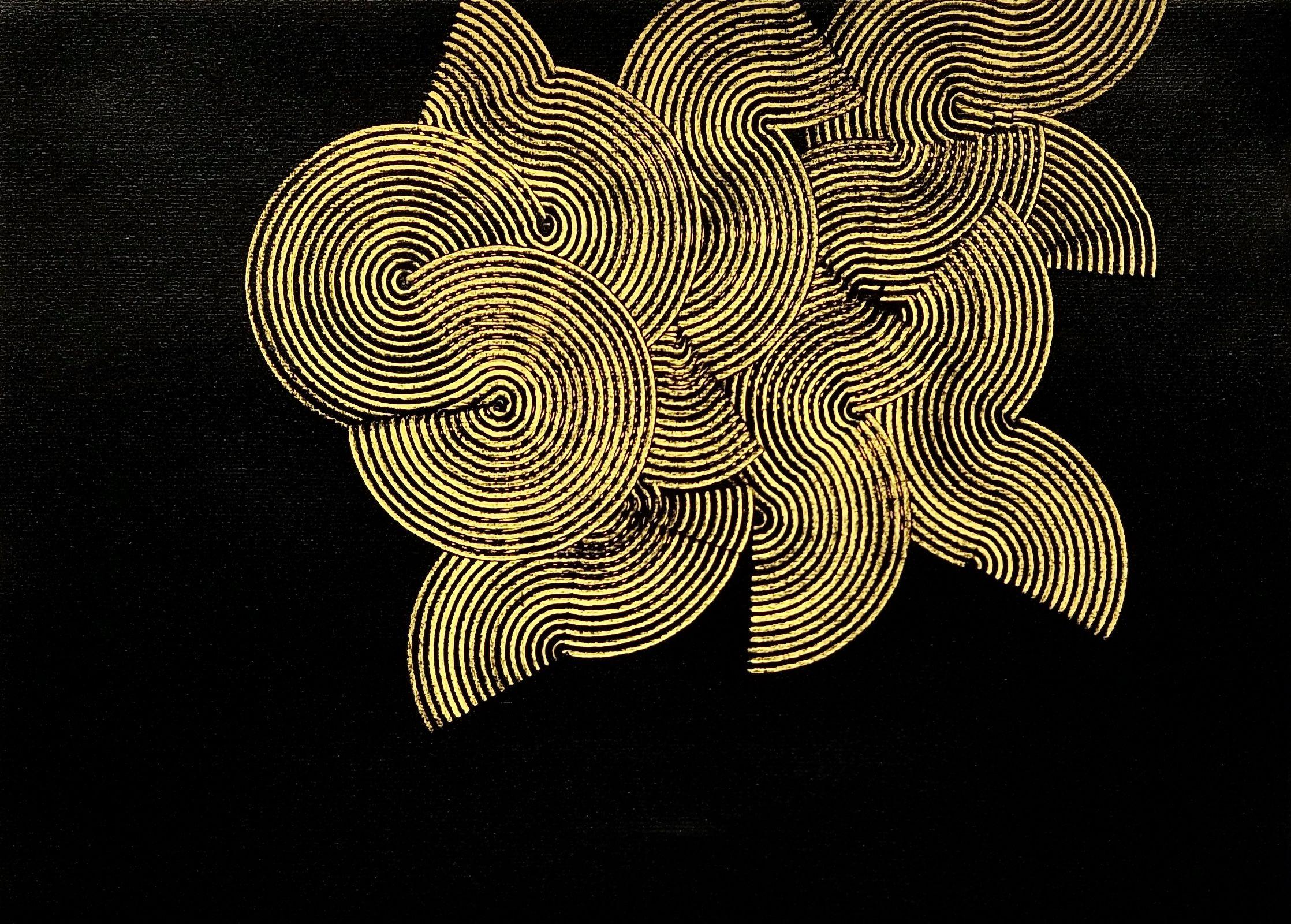 Apokalypsis 2024 28, Pittura, Acrilico su carta