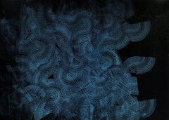 Apokalypsis 2025 3, Pittura, Acrilico su carta