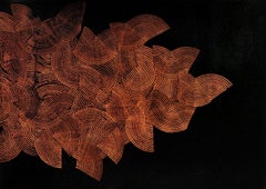 Apokalypsis 2025 4, Pittura, Acrilico su carta