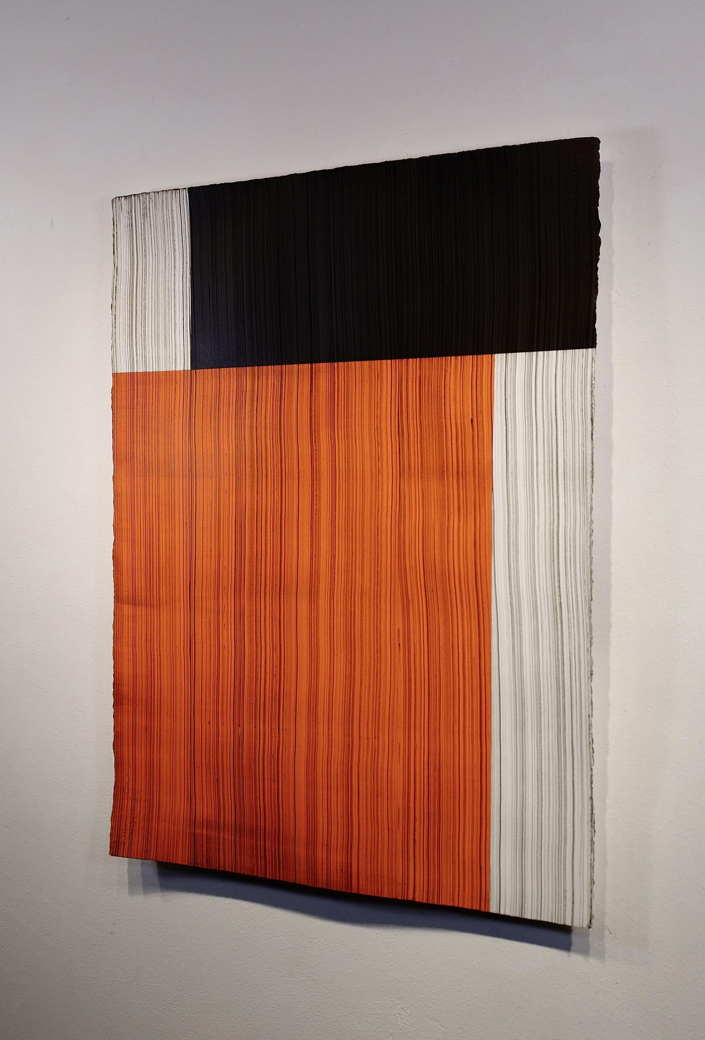 Hier mit mir, Malerei, Acryl auf Papier (Abstrakt), Painting, von Luca Brandi