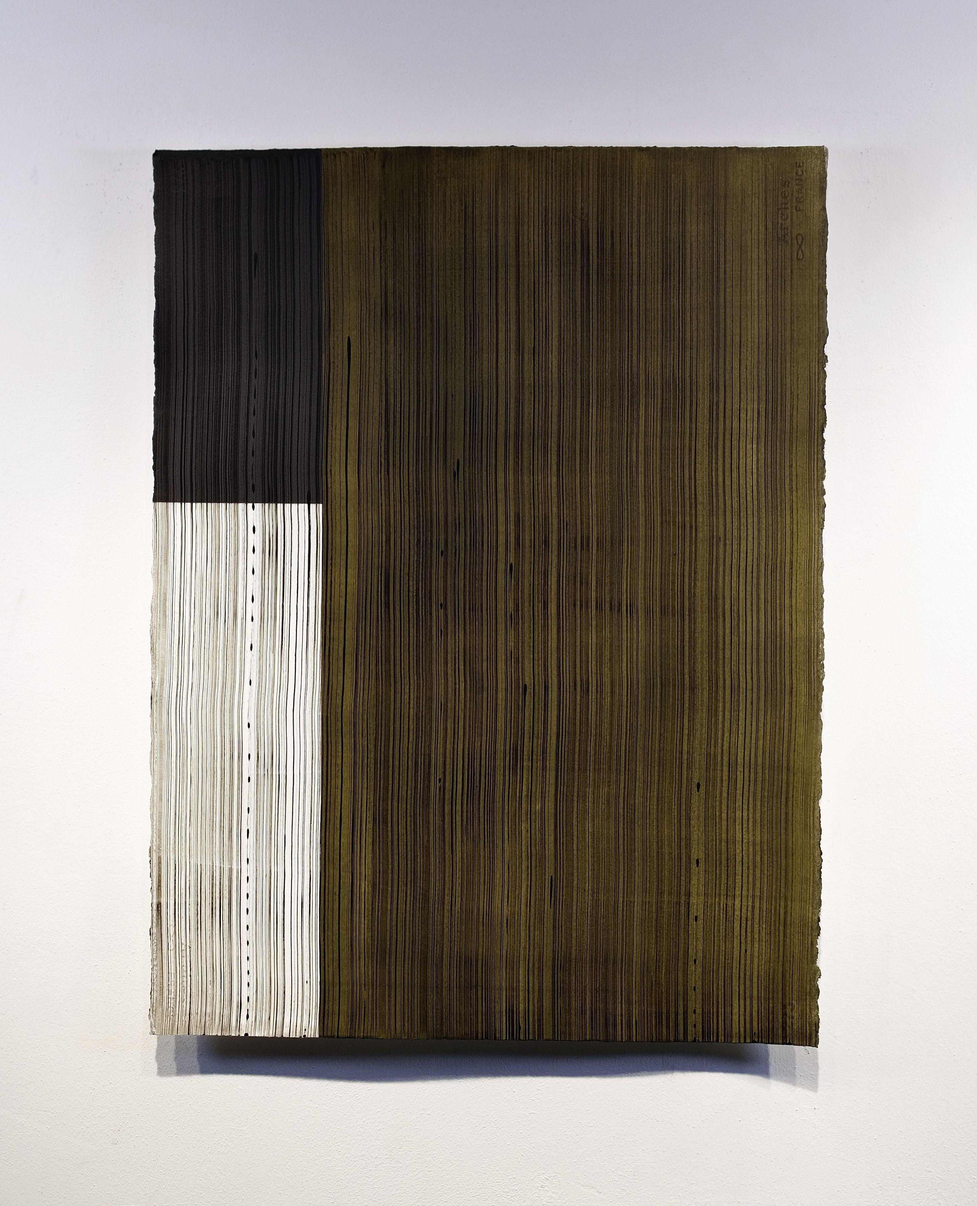 LetâEs talk about me 2, Malerei, Acryl auf Papier – Painting von Luca Brandi