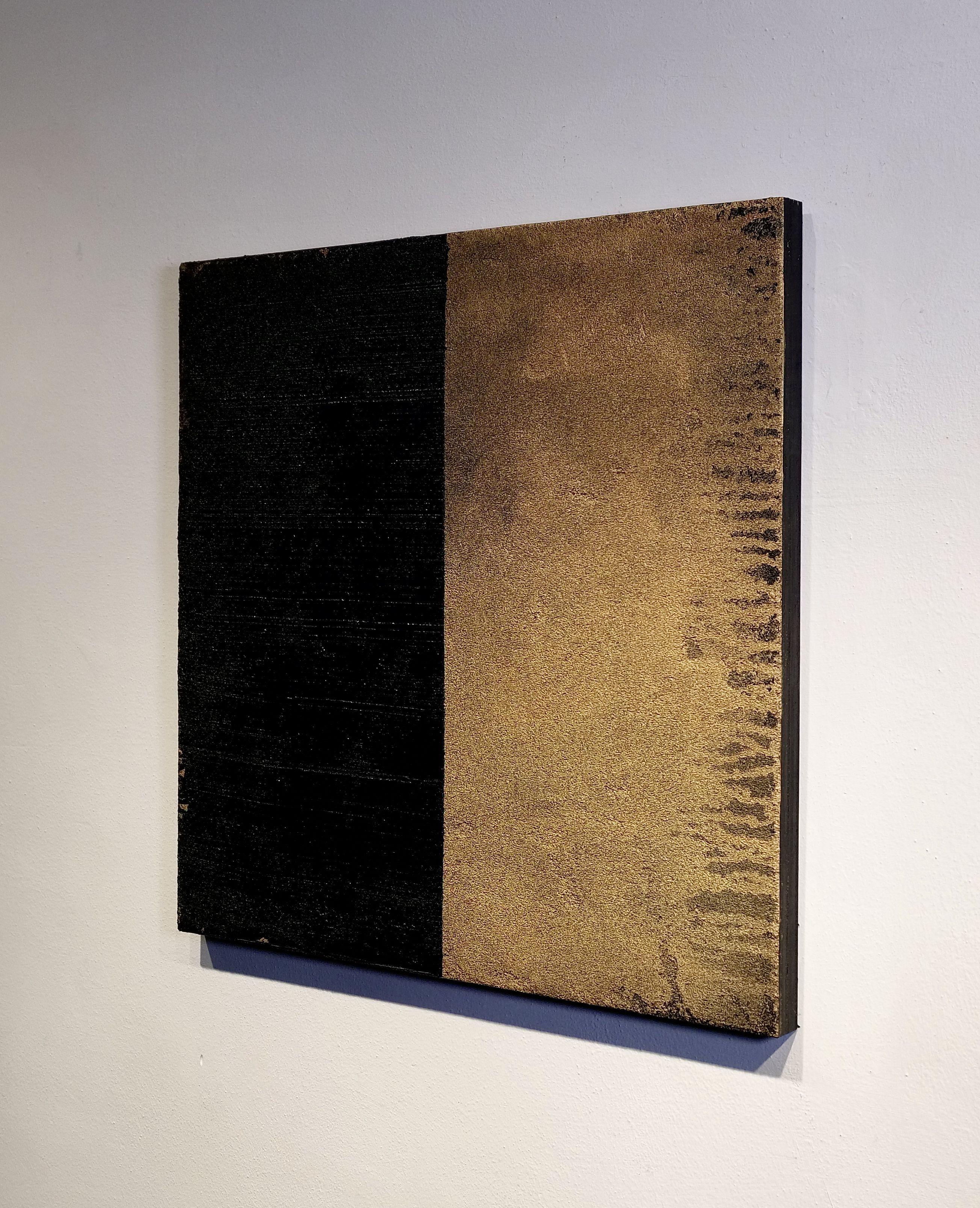 The Standing on the shifting sands, Gemälde, Acryl auf Holzplatte (Abstrakt), Painting, von Luca Brandi