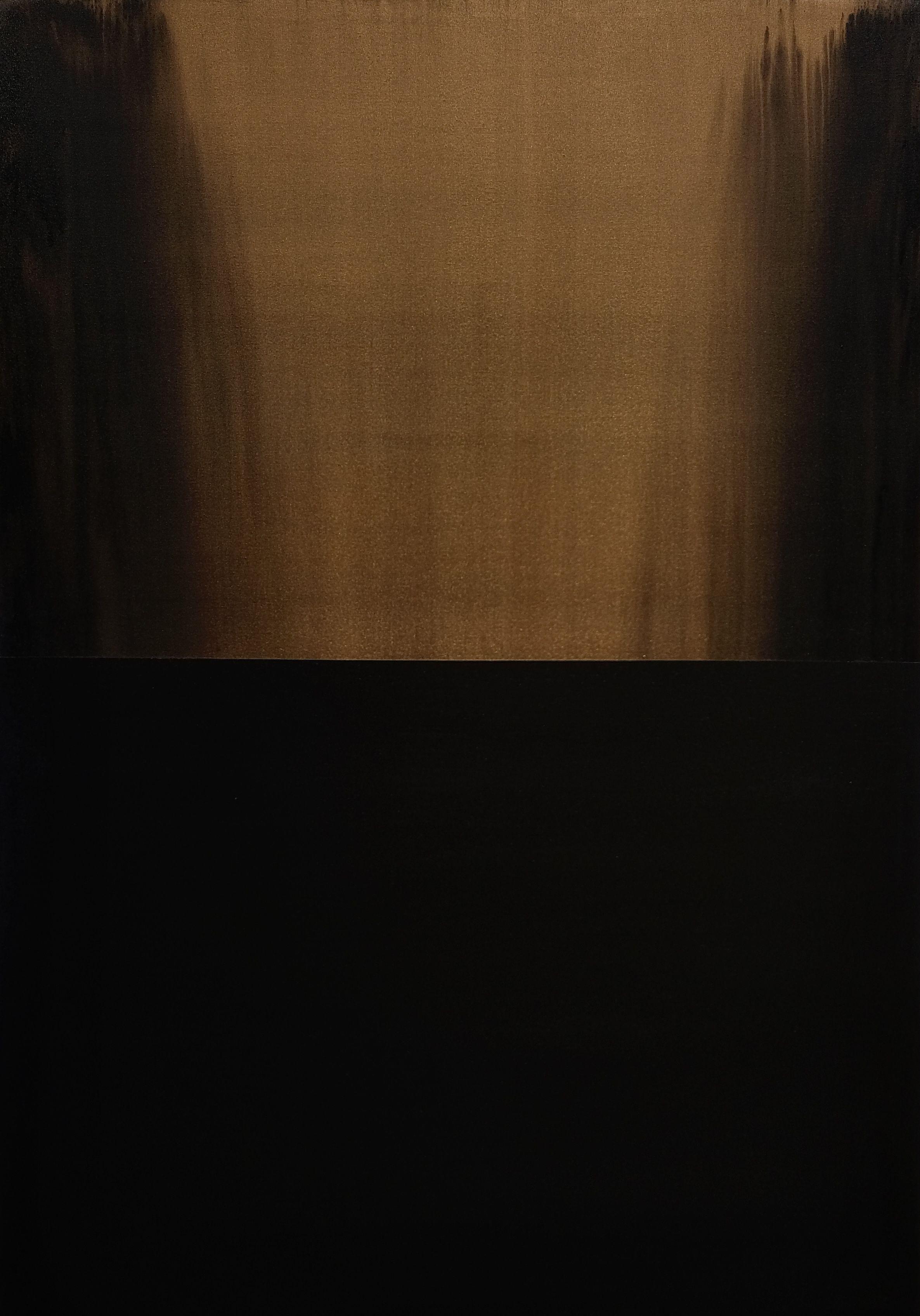 The 13th moon 2, Painting, Acrylic on Canvas