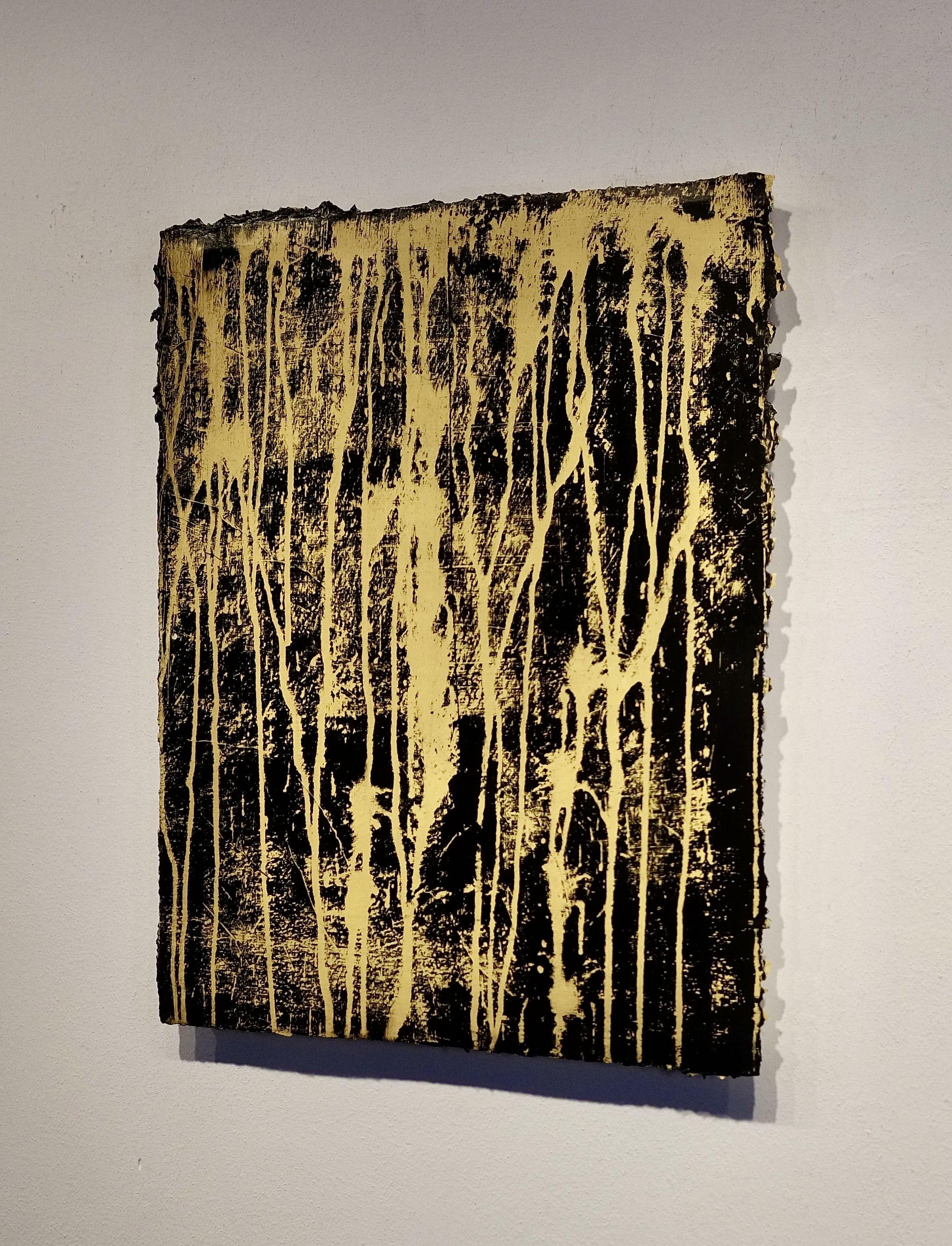 La percezione dell'amore 2, Pittura, Acrilico su carta - Painting Astratto di Luca Brandi