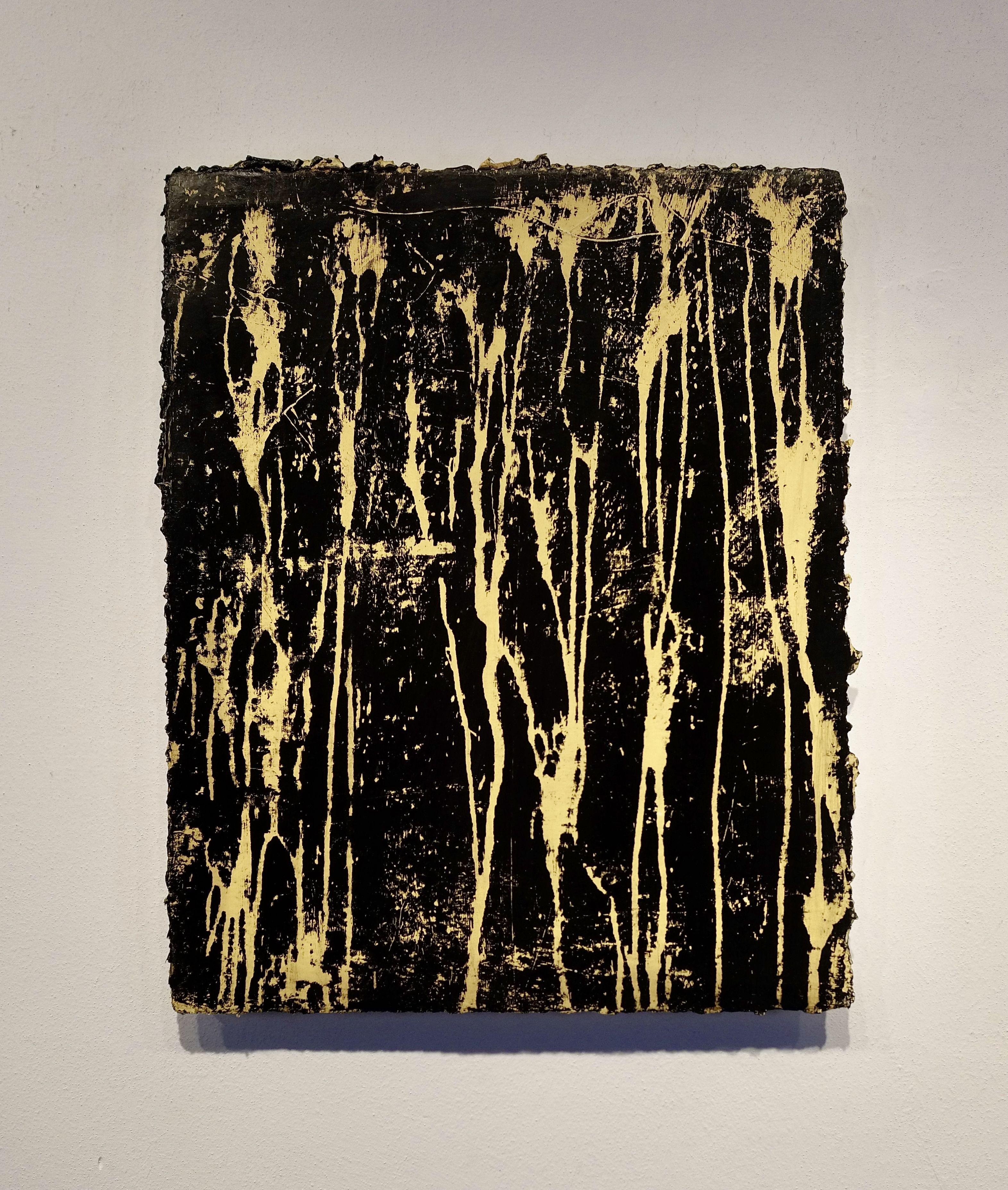 Die Wahrnehmung der Liebe 3, Gemälde, Acryl auf Papier – Painting von Luca Brandi