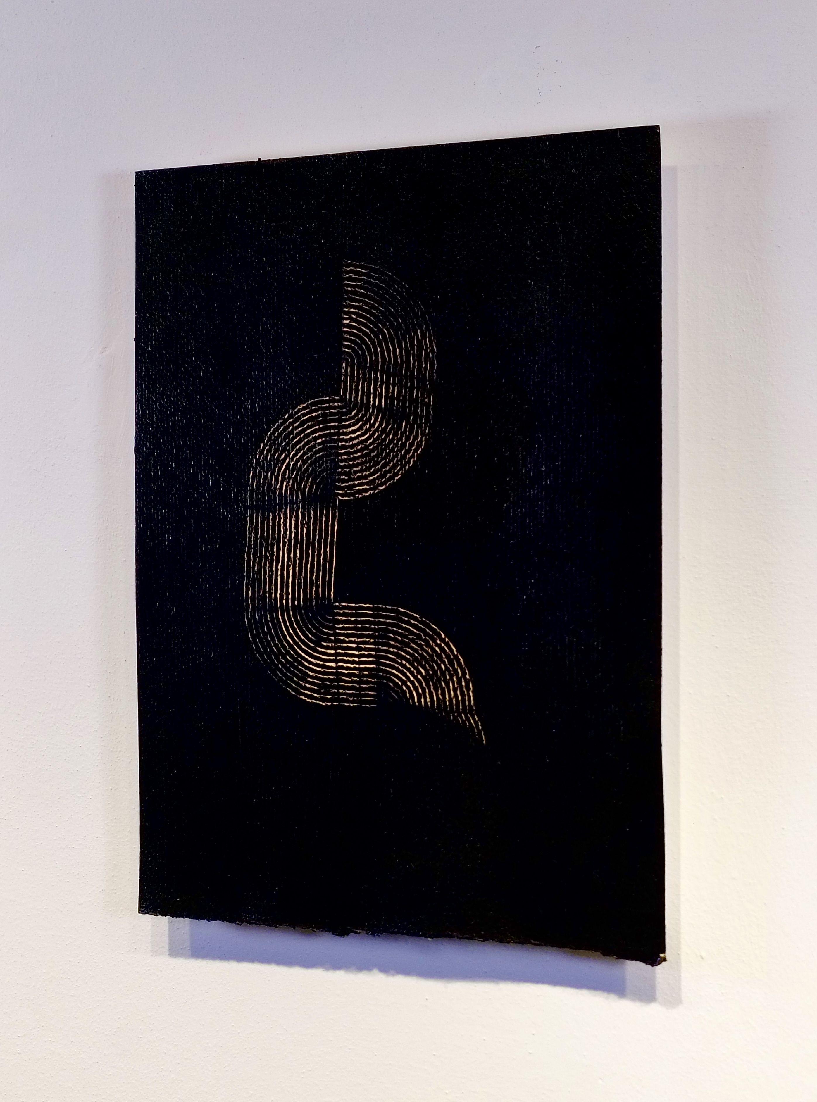 Acrylic on old â€œGirtinâ€