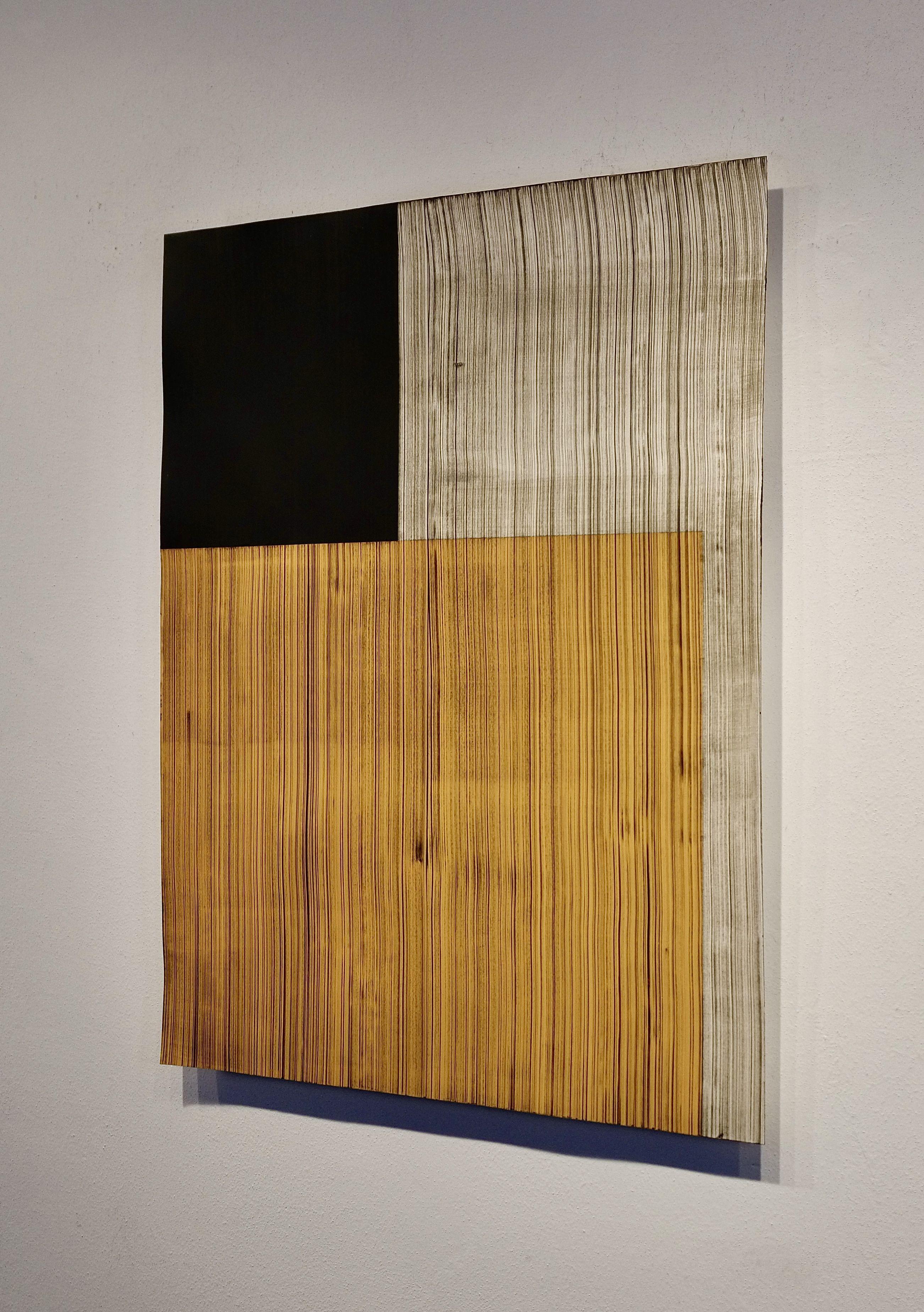Der dritte Buchstabe 3, Gemälde, Acryl auf Papier (Abstrakt), Painting, von Luca Brandi