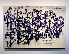 „Diese Art von Ärger“ – Nr. 10, Gemälde, Öl auf Leinwand
