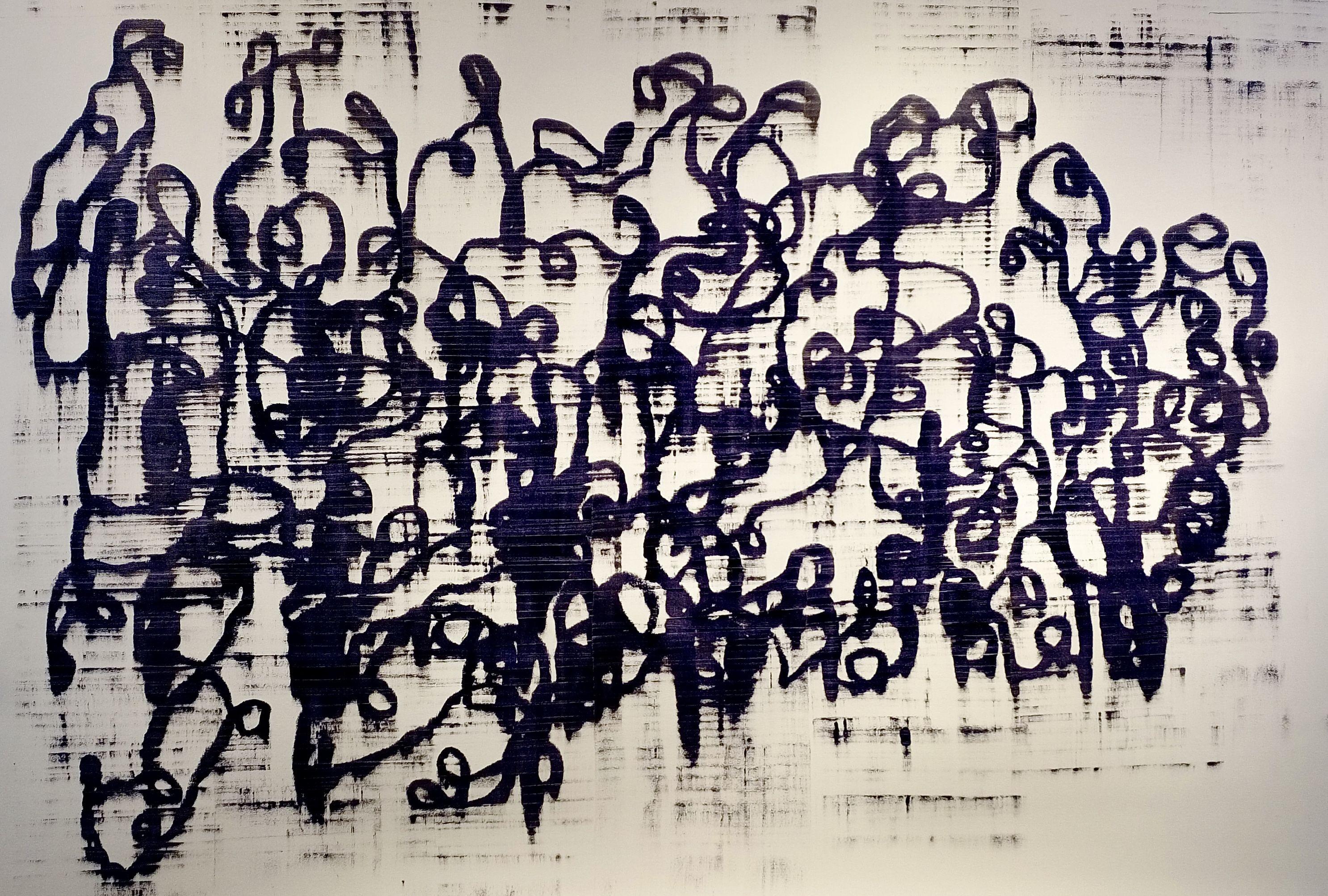 This kind of troubleâEs 10, Painting, Oil on Canvas