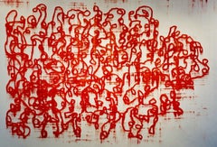 This kind of troubleâes 14, Painting, Oil on Paper