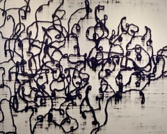„Diese Art von Schwierigkeiten“ – Nr. 2, Gemälde, Öl auf Leinwand