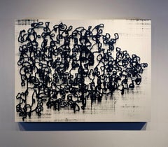 „Diese Art von Schwierigkeiten“ – Nr. 3, Gemälde, Öl auf Leinwand