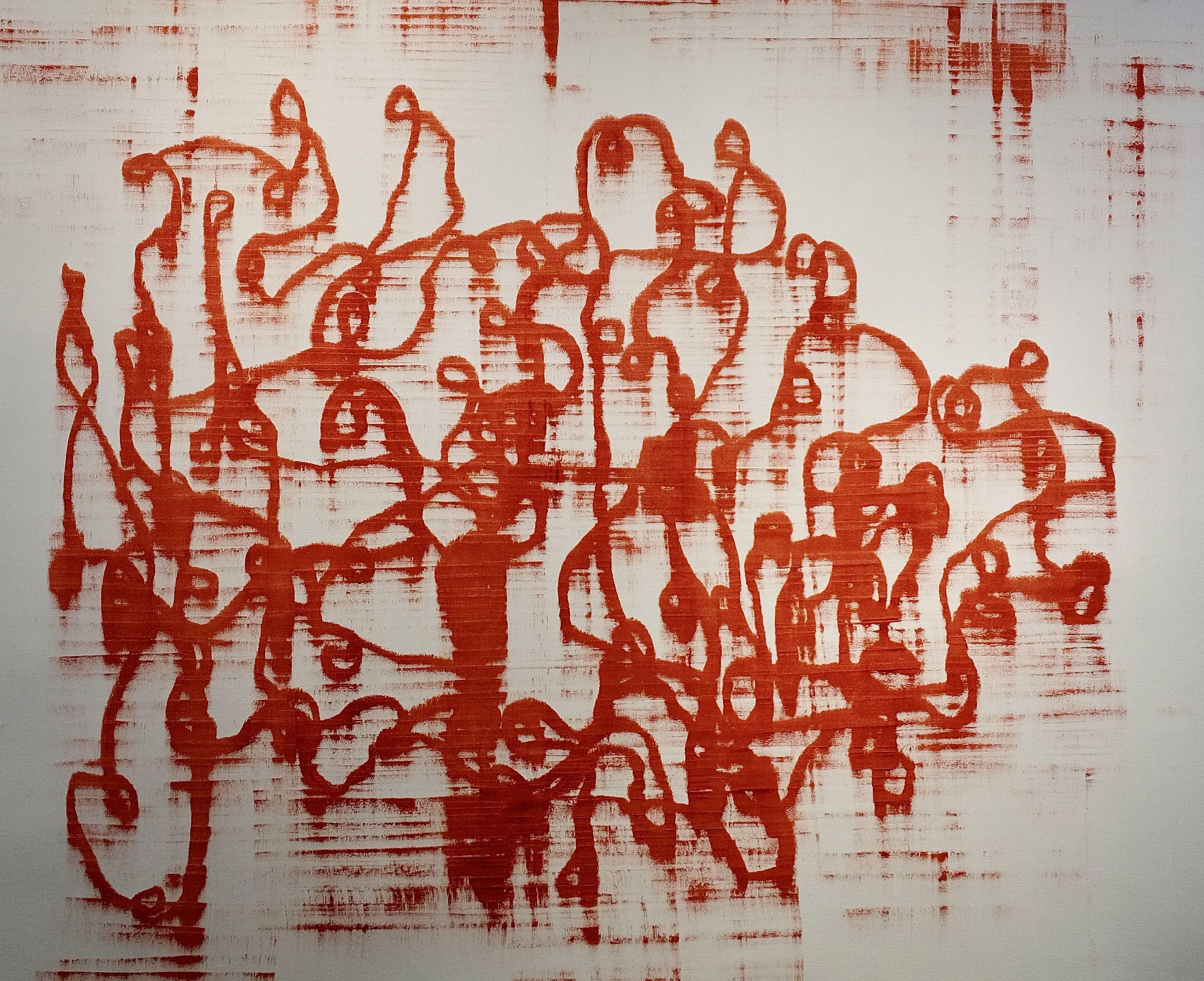 This kind of troubleâEs 5, Painting, Oil on Canvas