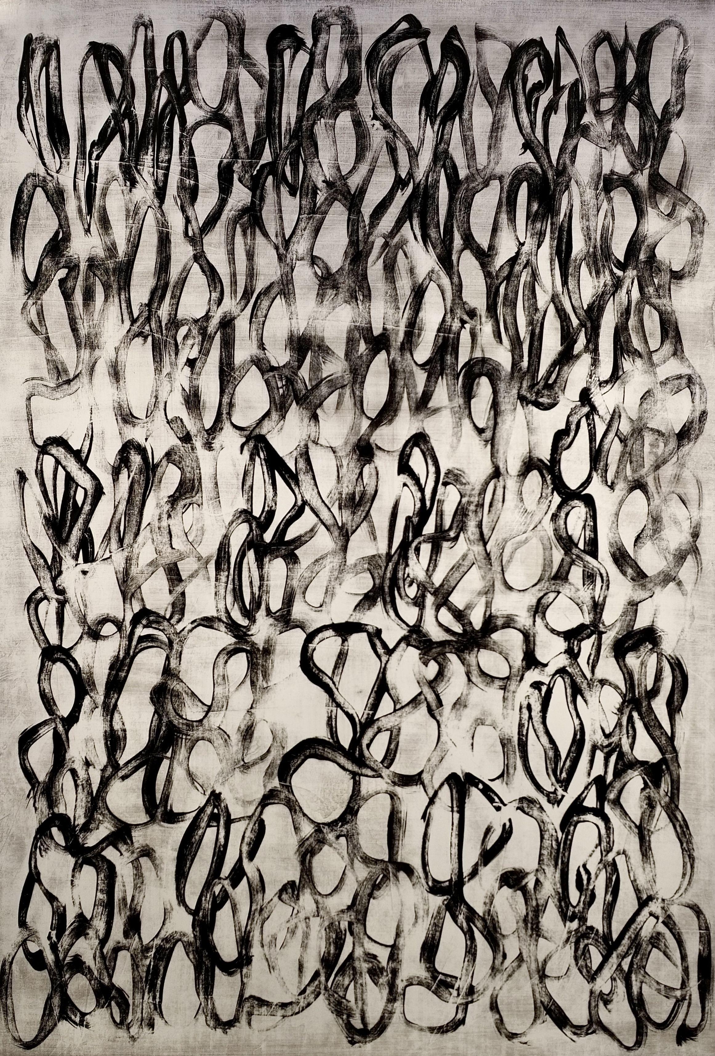 Diese Zeit könnte gut sein 4, Gemälde, Acryl auf Papier