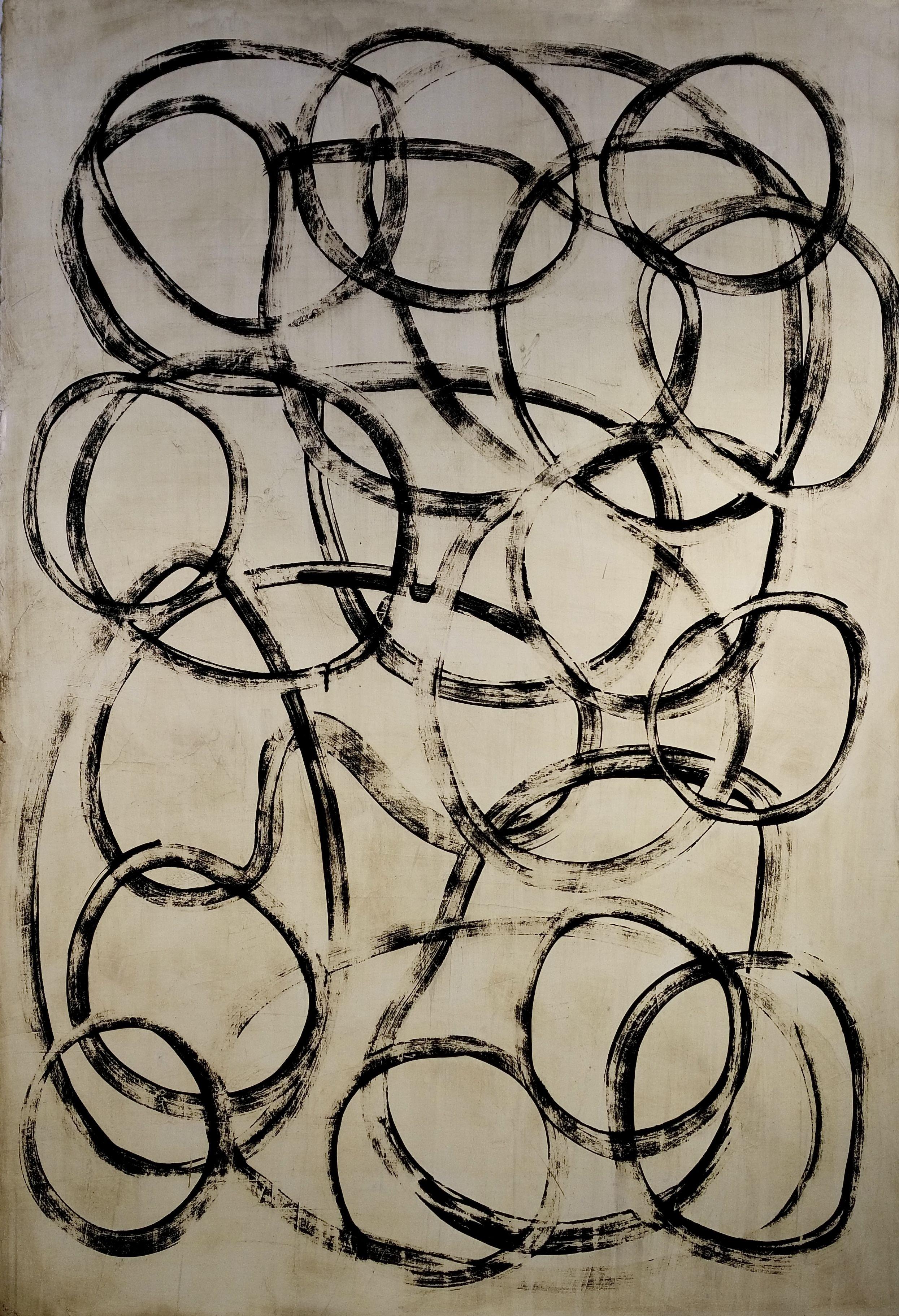 Diese Zeit könnte gut sein 5, Gemälde, Acryl auf Papier