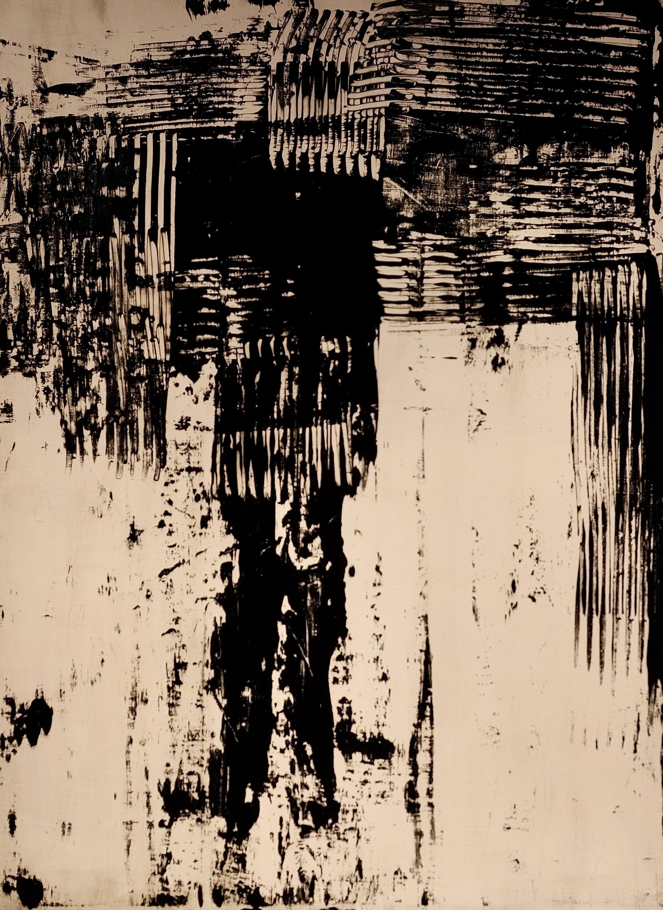 Abstract Painting di Luca Brandi - Cosa vuoi da me, Pittura, Acrilico su carta