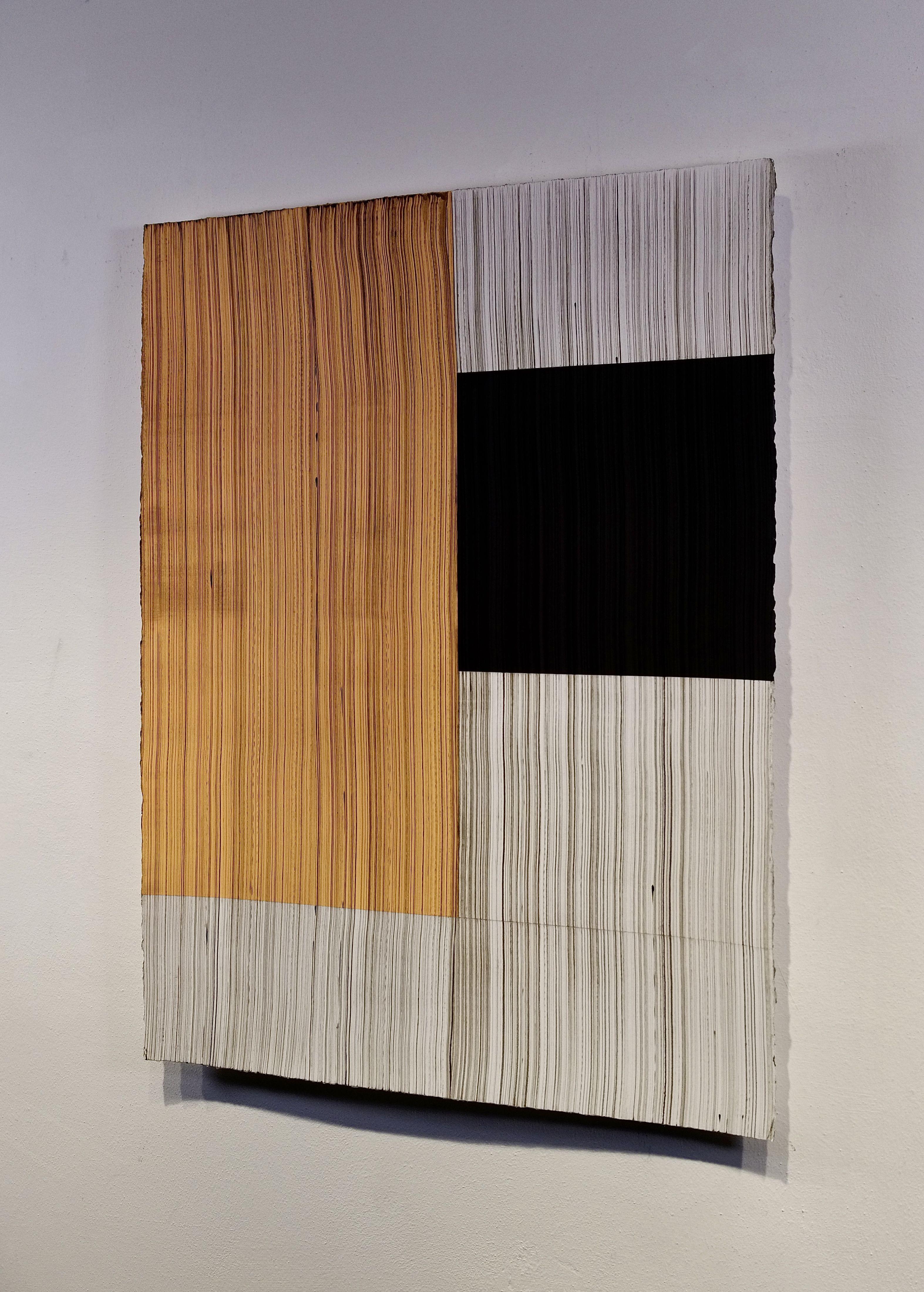 YouâEll never be mine 7, Malerei, Acryl auf Papier – Painting von Luca Brandi