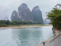 Used Li River at Xinping, Yuangsho, China