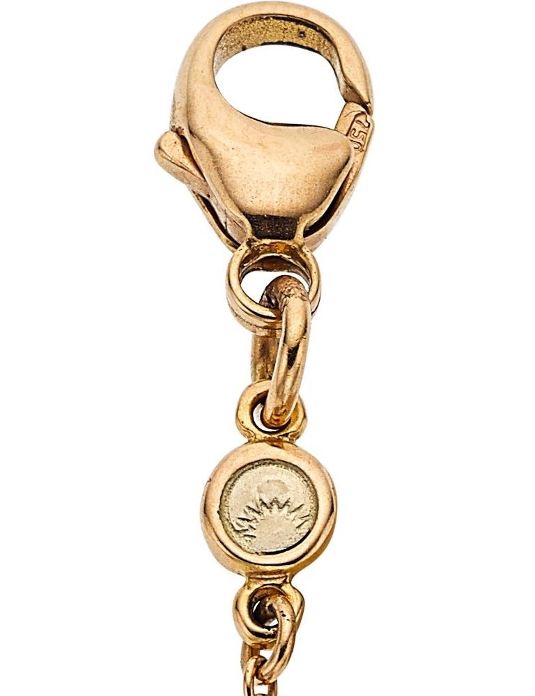 Moderne Luca Carati Pendentif Bulb en or rose 18k avec 4,30 ct de diamants et chaîne de 30 pouces en vente