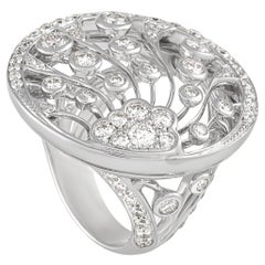 Luca Carati Bague en or blanc 18 carats avec un diamant de 2::73 cts