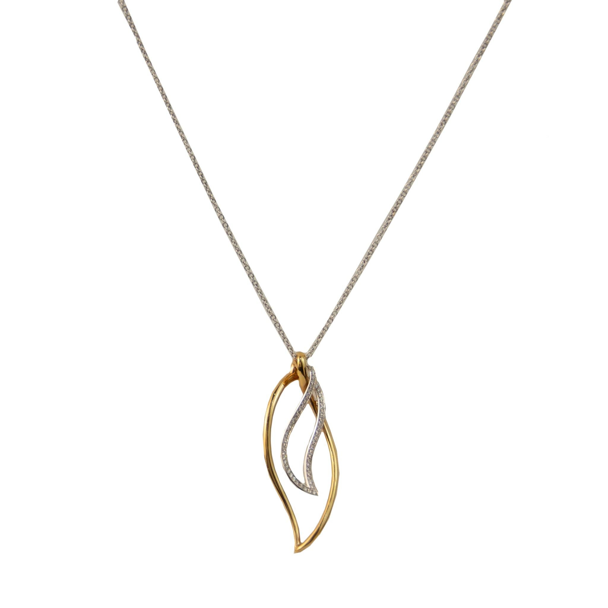 Luca Carati Blatt-Anhänger-Halskette
18K Weiß & Rose Gold
Diamant: 0,50ctw
SKU: LC01022
Einzelhandelspreis: $4.950,00