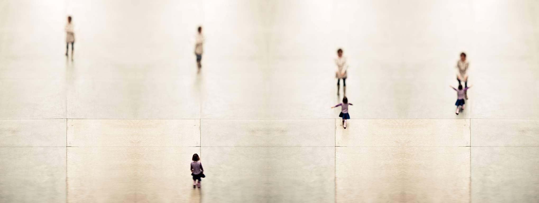 Luca Di Filippo Color Photograph - Contemporary Photographic Art: Mother and Daughter (Tate People Collages) 