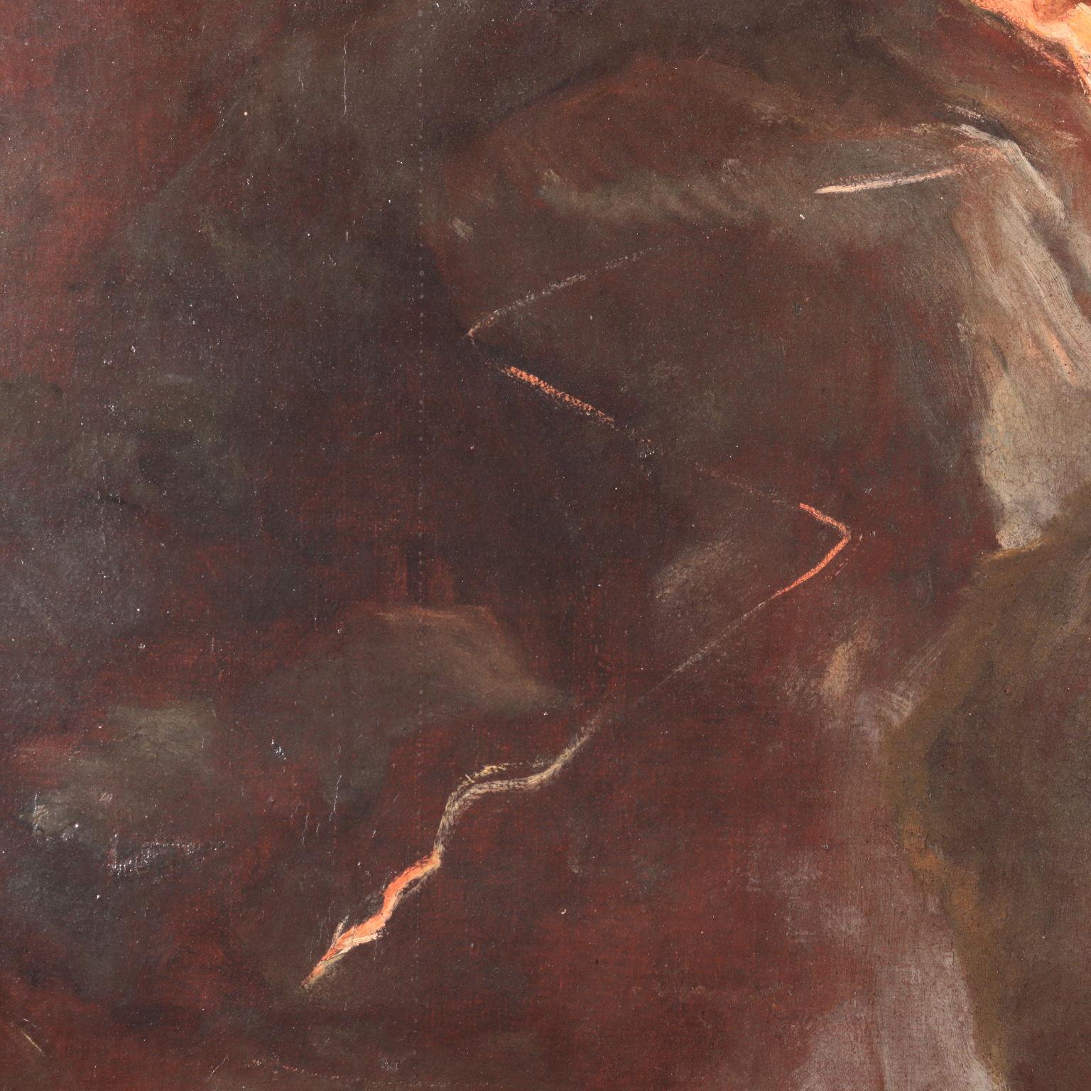 Dipinto di Bottega di Luca Giordano, Allegoria del Fuoco con Giove e Semele 10