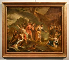 Shipwreck St. Paul Giordano Paint Oil on canvas 17th Century Old master Italy