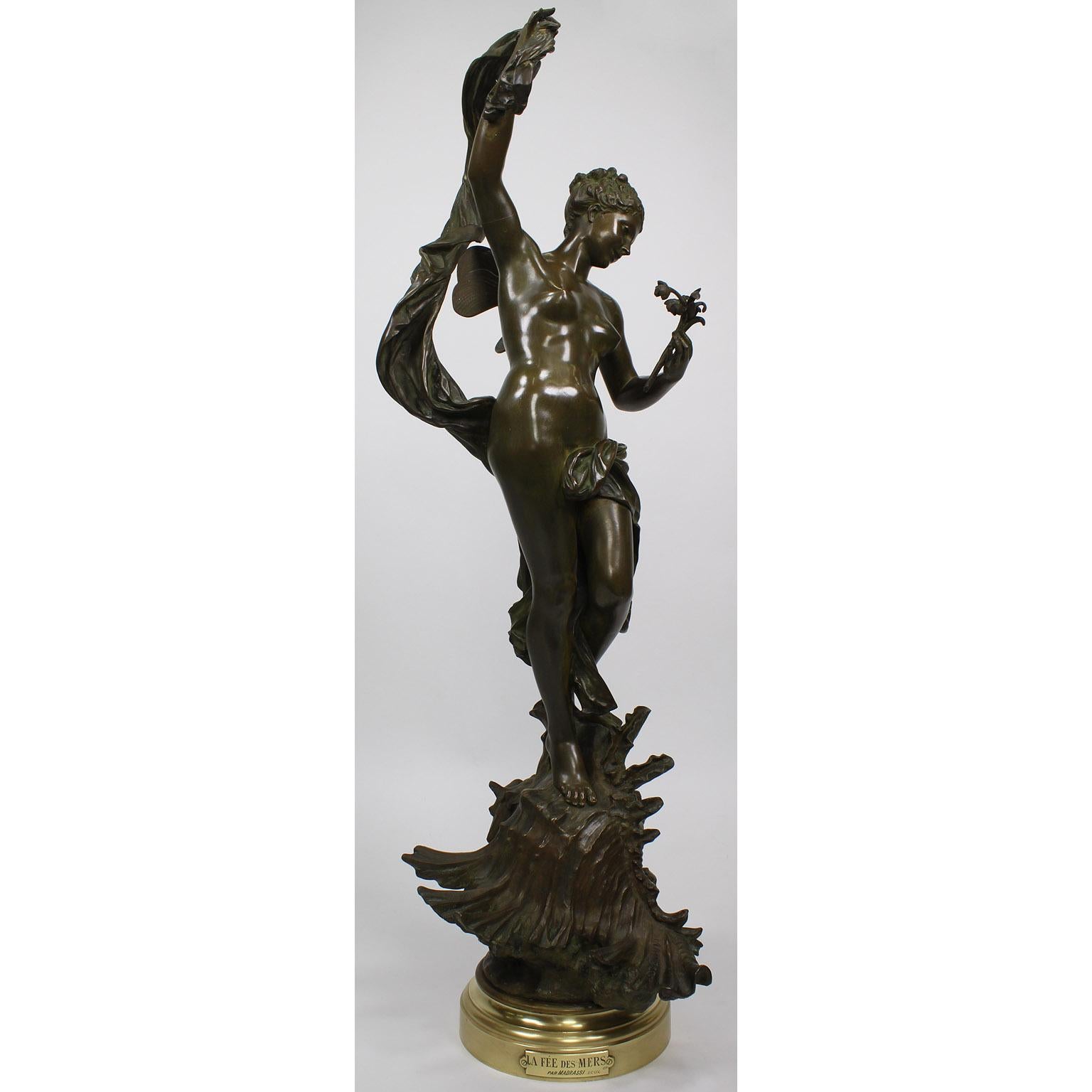 A fine Italian 19th-20th century patinated bronze figure of 