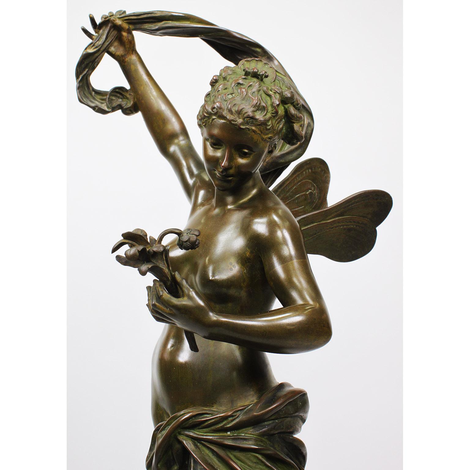 Gilt Luca Madrassi, a Fine Italian Bronze of a Nude 