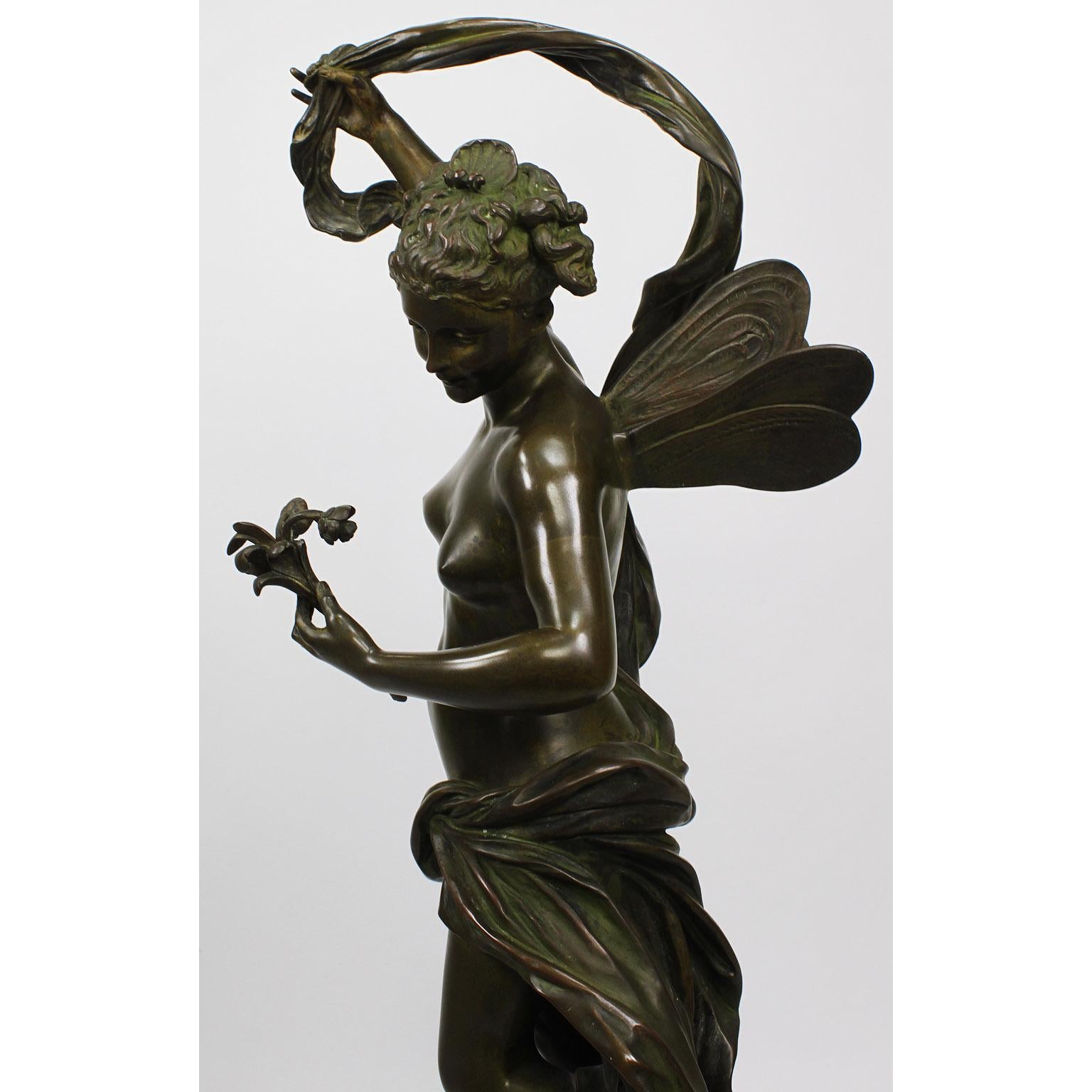 Early 20th Century Luca Madrassi, a Fine Italian Bronze of a Nude 