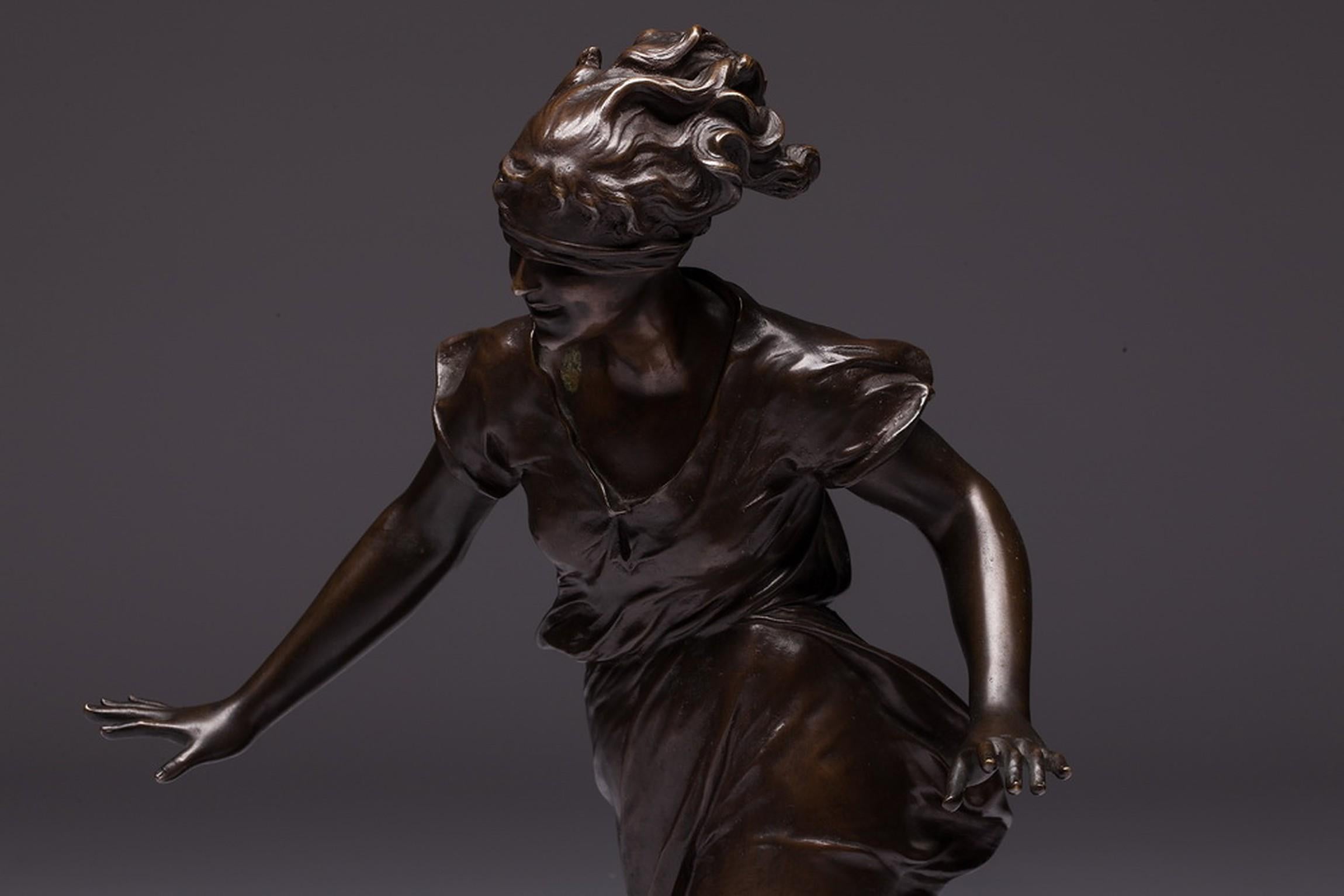 Luca Madrassi Signed Bronze Sculpture For Sale 1