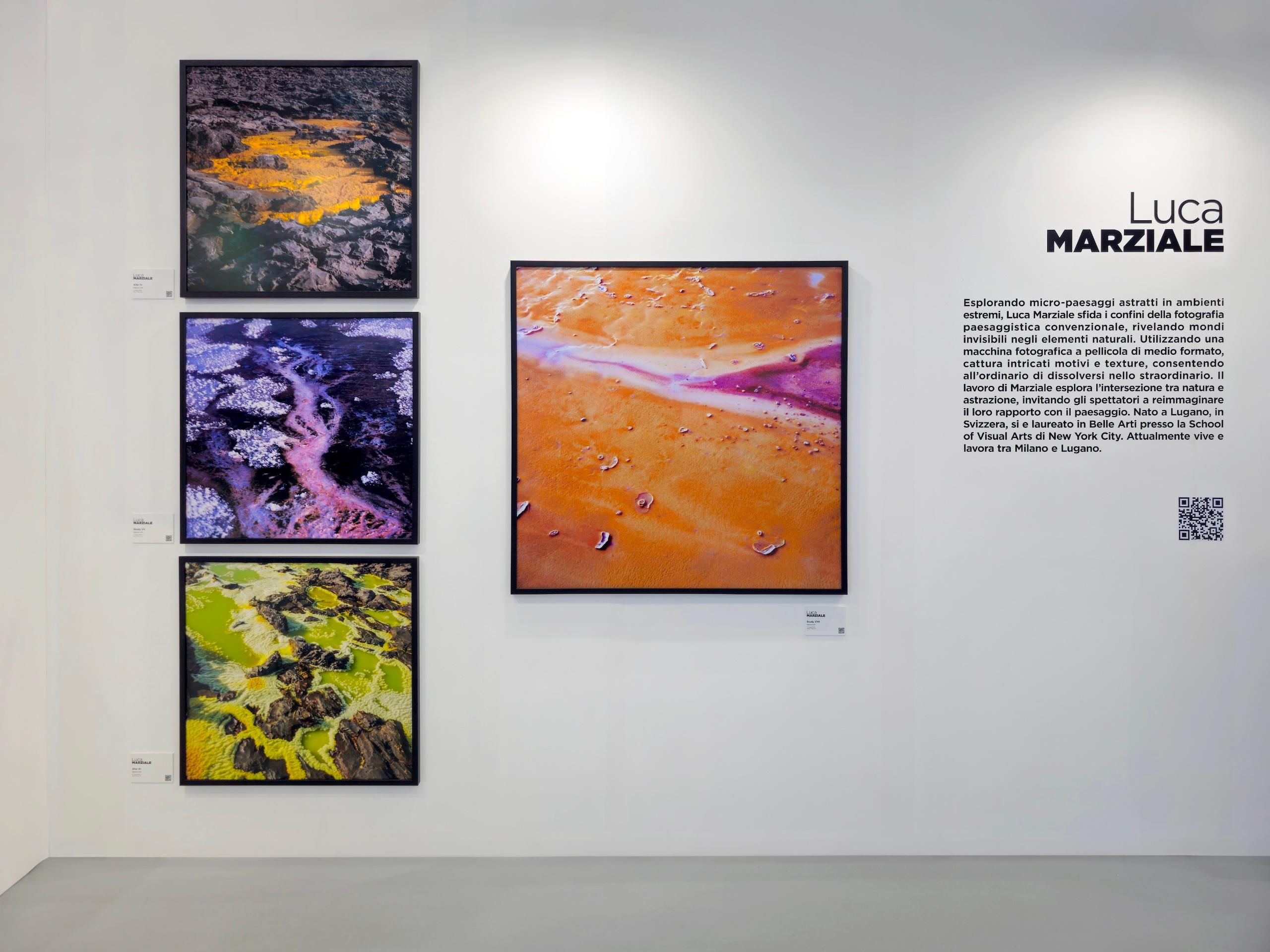 Afar III de Luca Marziale - Fotografía artística abstracta, verde, naturaleza, rocas en venta 6