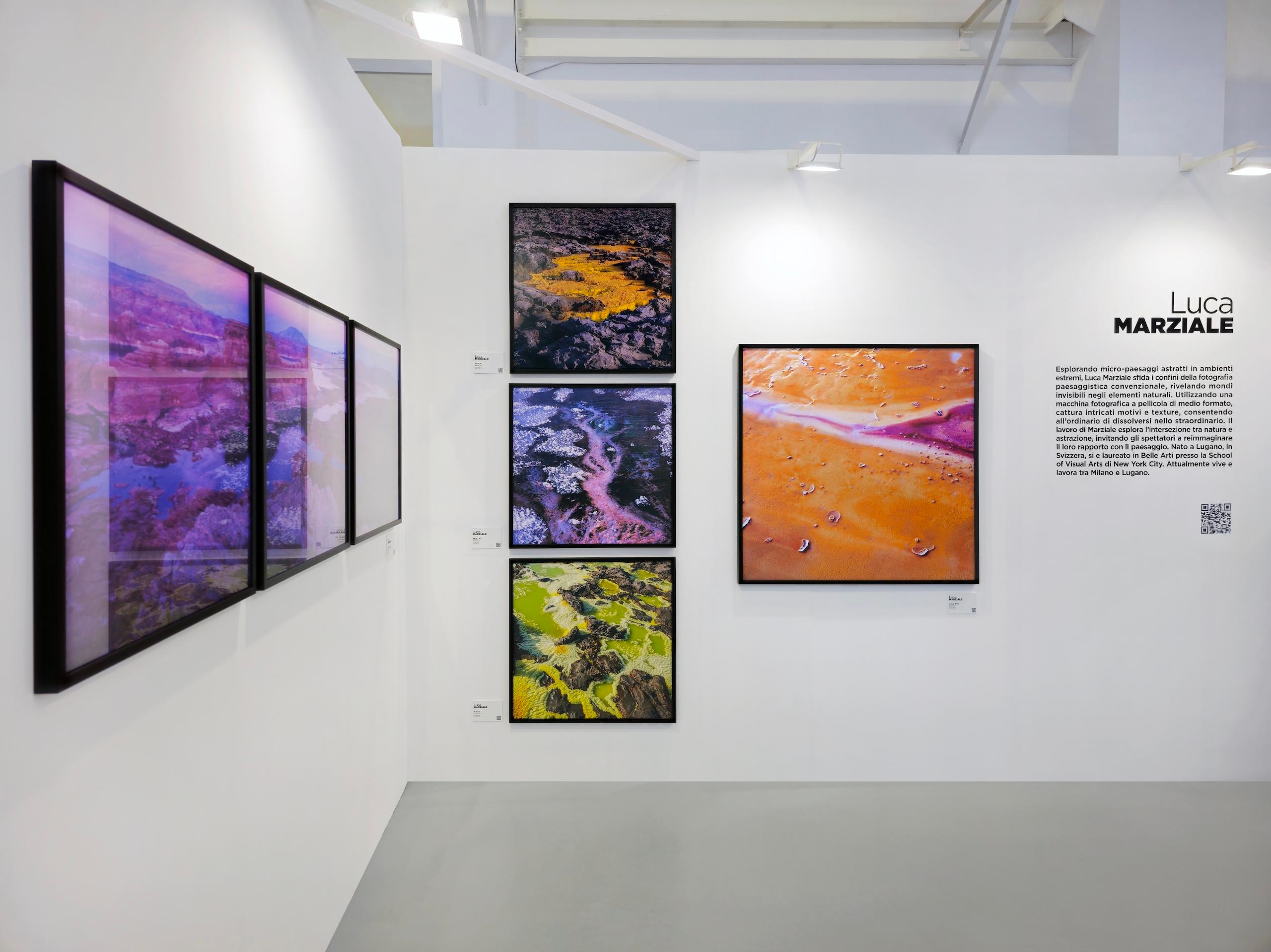 Afar III de Luca Marziale - Fotografía artística abstracta, verde, naturaleza, rocas en venta 7