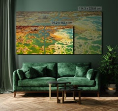 Afar VII by Luca Marziale - Landscape fine art photography, nature, yellow