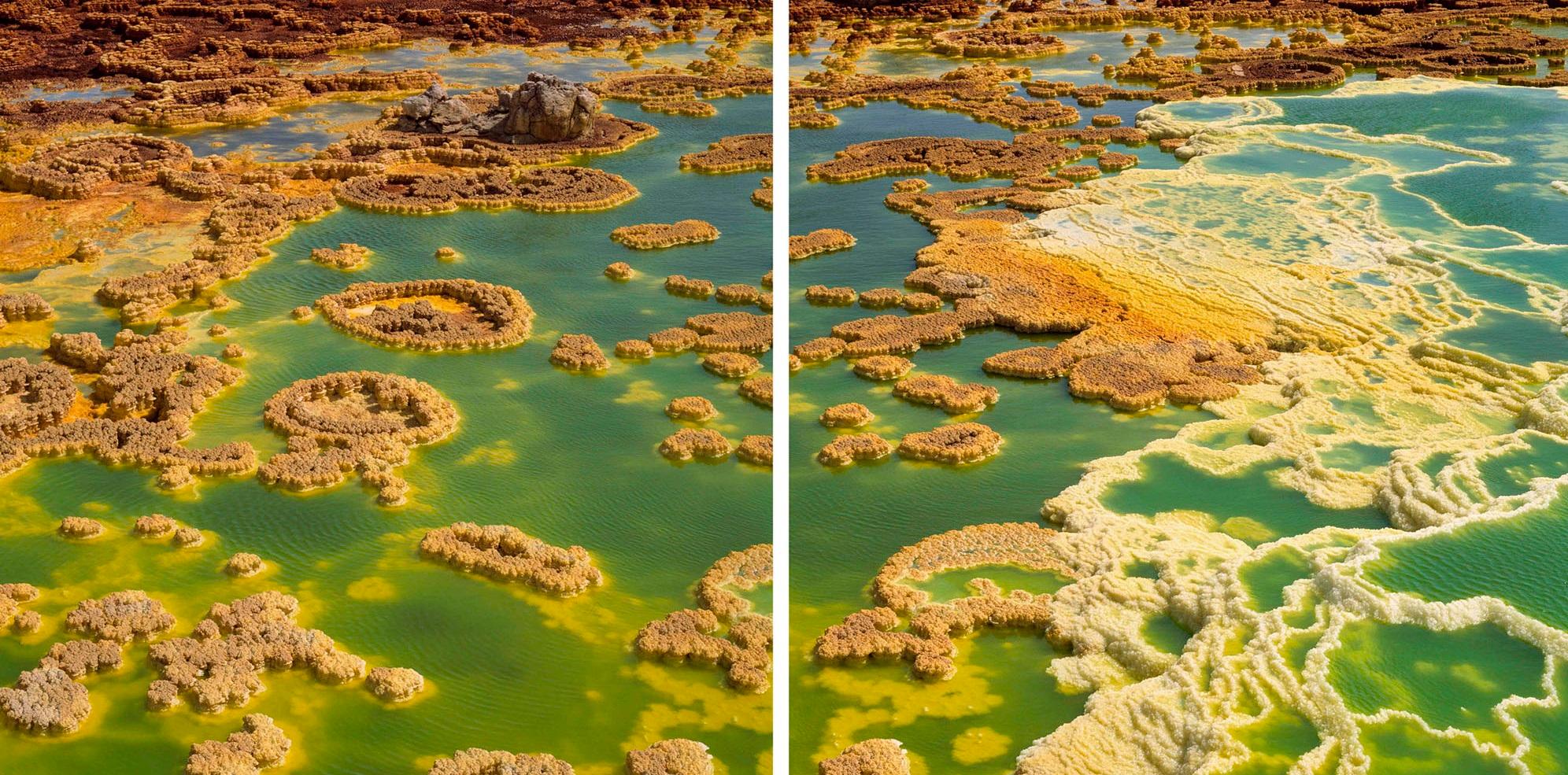 Afar VII de Luca Marziale - Fotografía artística de paisaje, naturaleza, amarillo