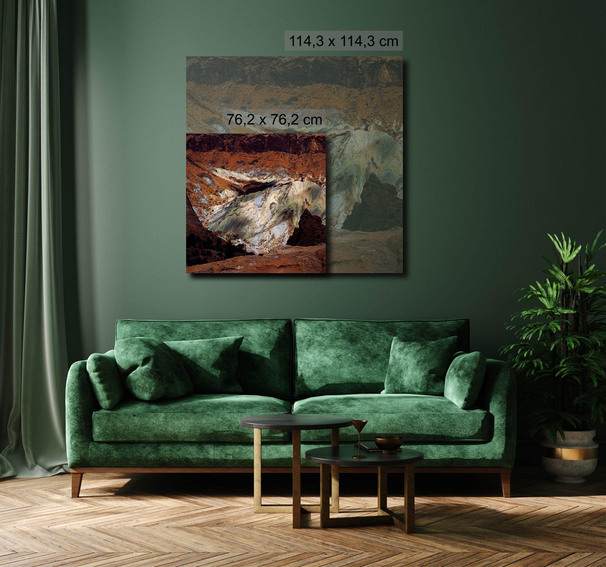 Cráter de Luca Marziale - Fotografía contemporánea de paisaje, montaña, naturaleza en venta 1