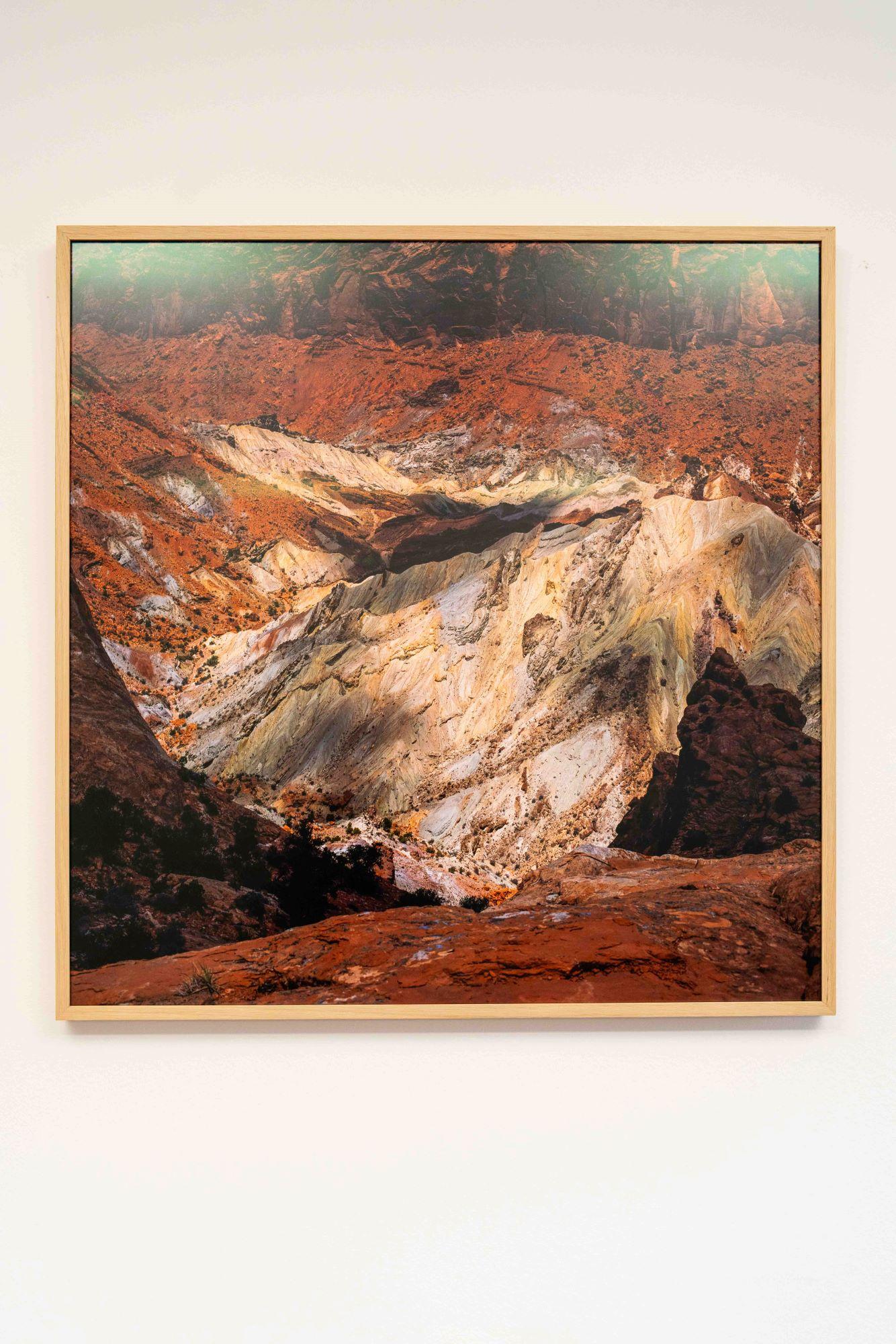 Crater by Luca Marziale - Contemporary landscape photograph, mountain, nature For Sale 2
