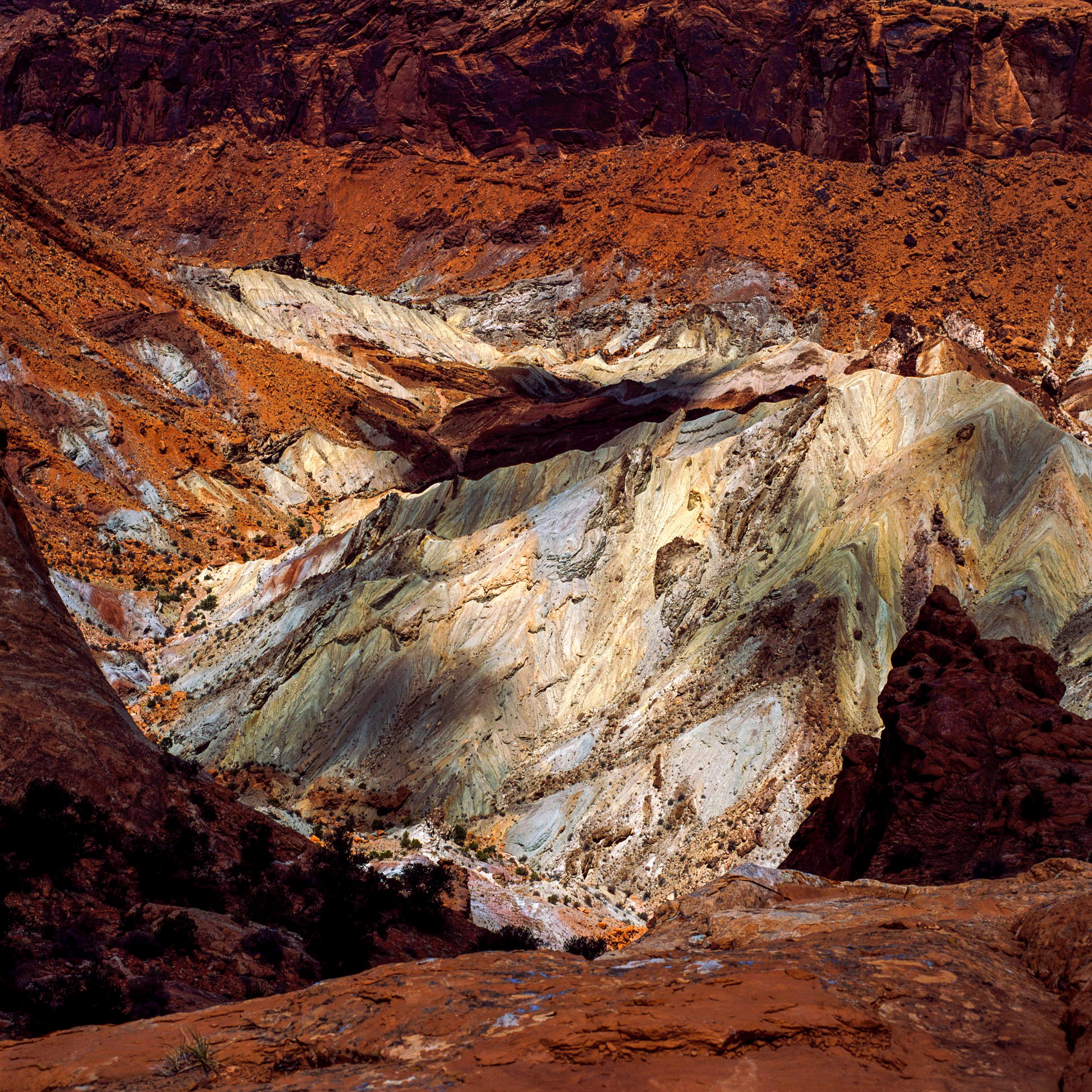 Crater is a limited-edition photograph by contemporary artist Luca Marziale, from the Fracture series. 

This photograph is sold unframed as a print only. It is available in 2 dimensions:
*76.2 × 76.2 cm (30 × 30 in), edition of 10 copies.